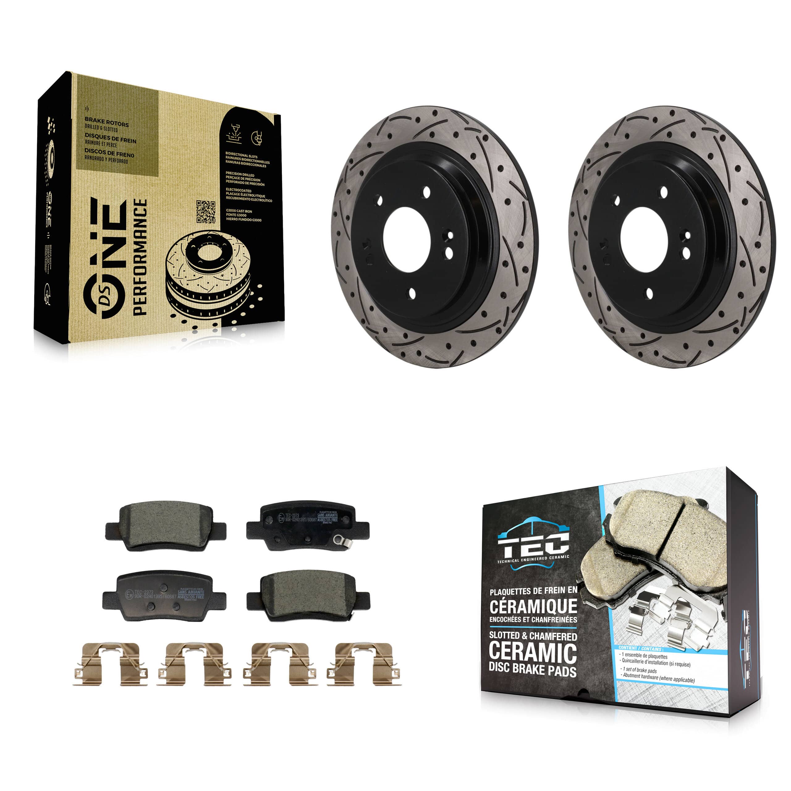 Transit Auto - KDT-102068 - Rear Disc Brake Kits