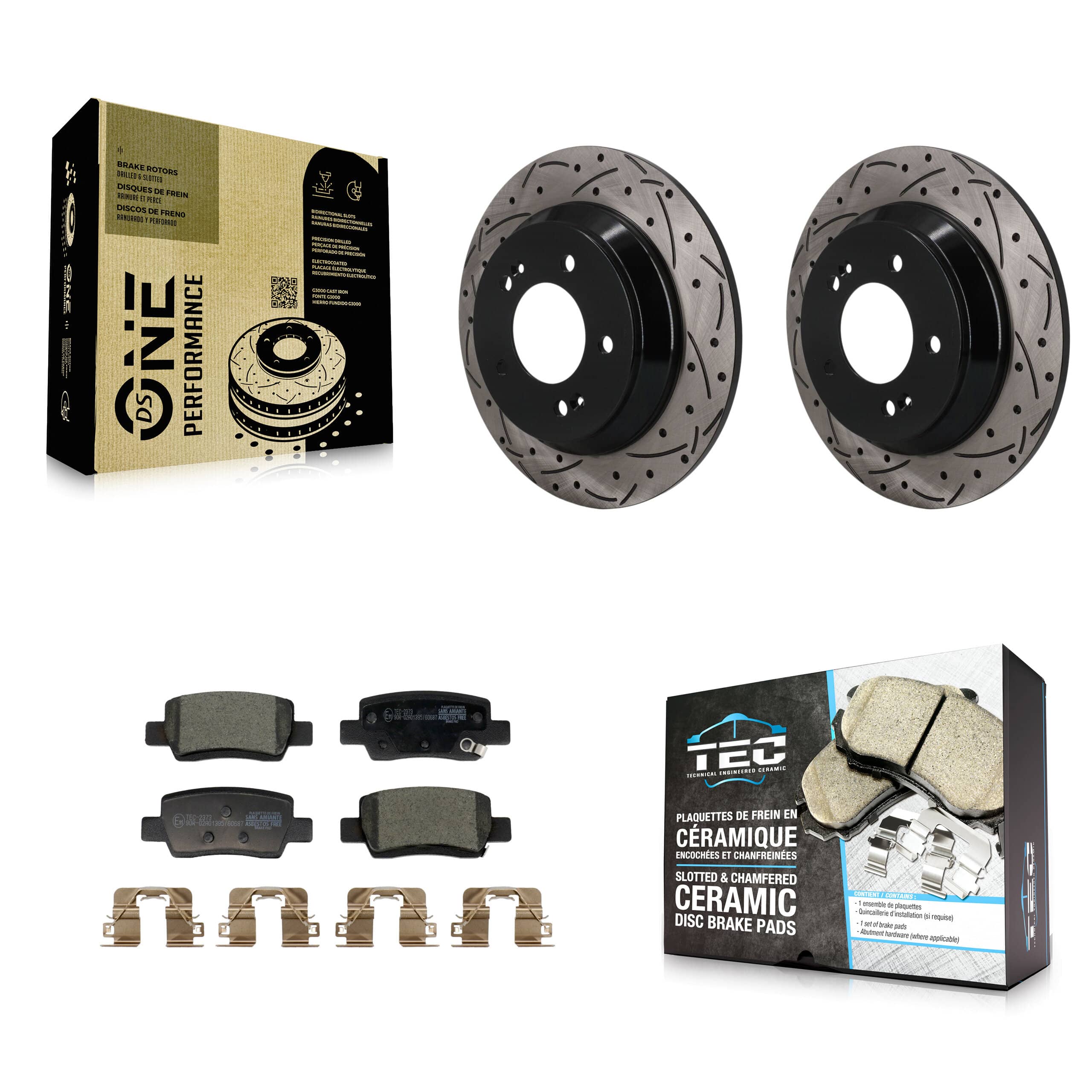 Transit Auto - KDT-102069 - Rear Disc Brake Kits