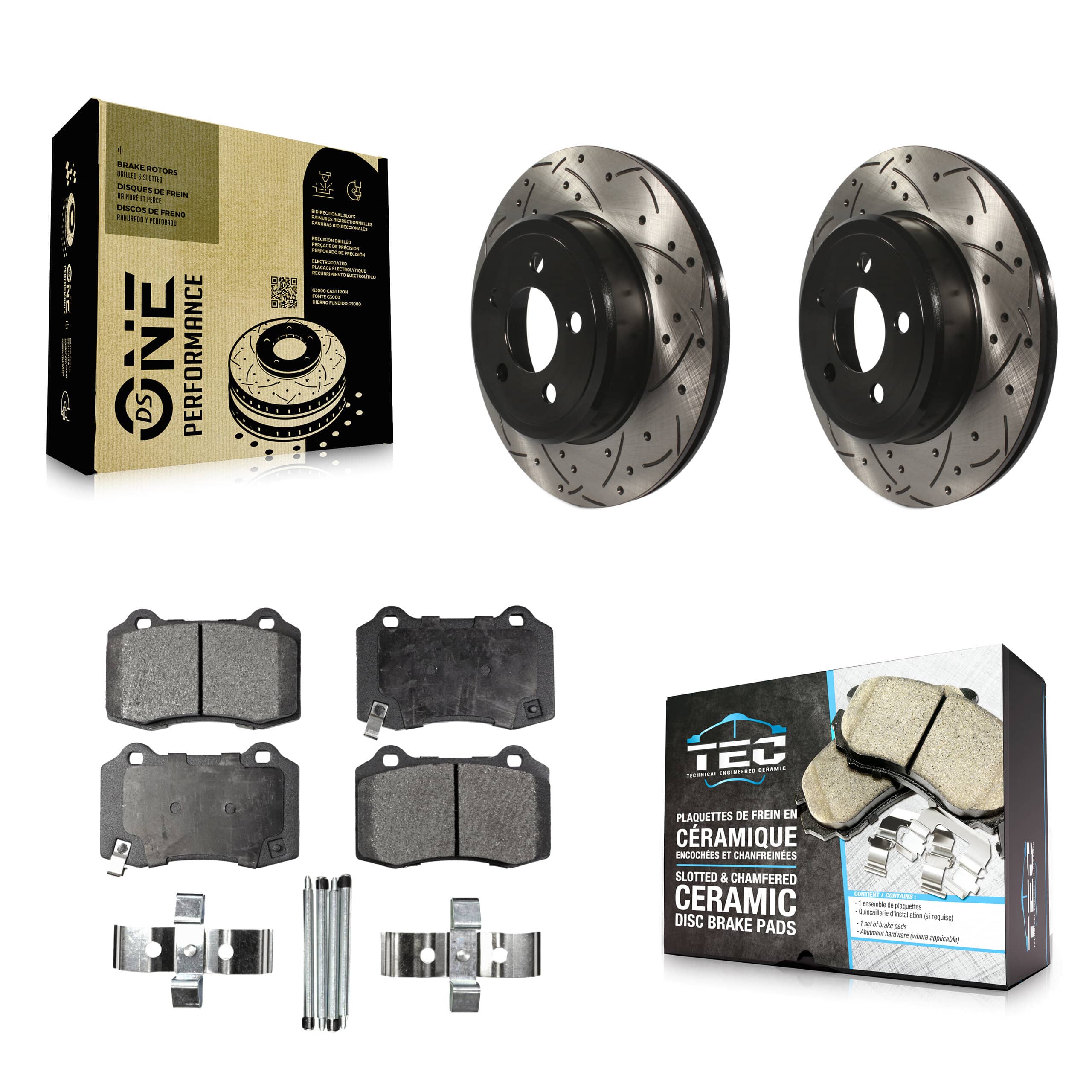 Transit Auto - KDT-102165 - Rear Disc Brake Kits