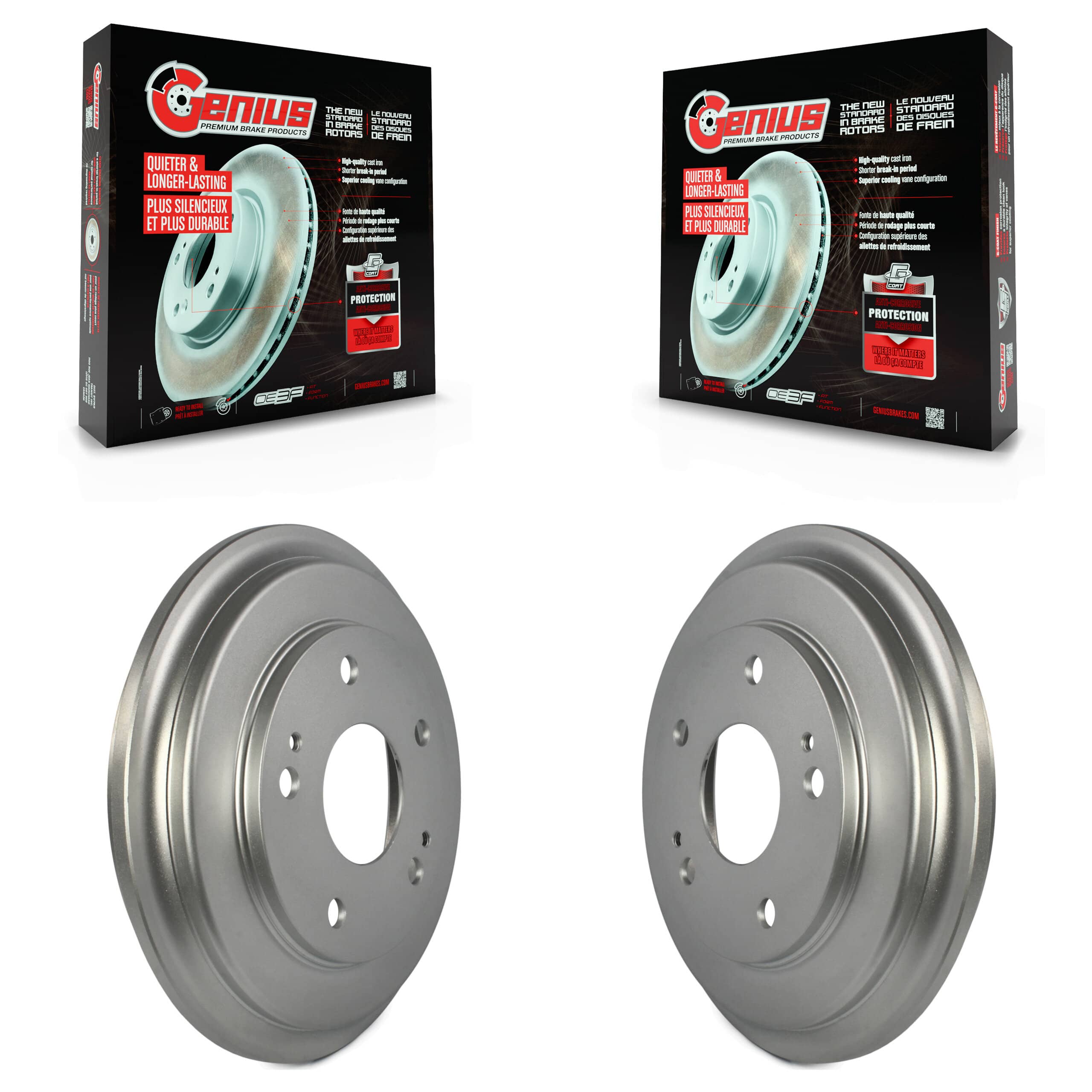 Genius - KG-101400 - Rear Brake Drum Kits