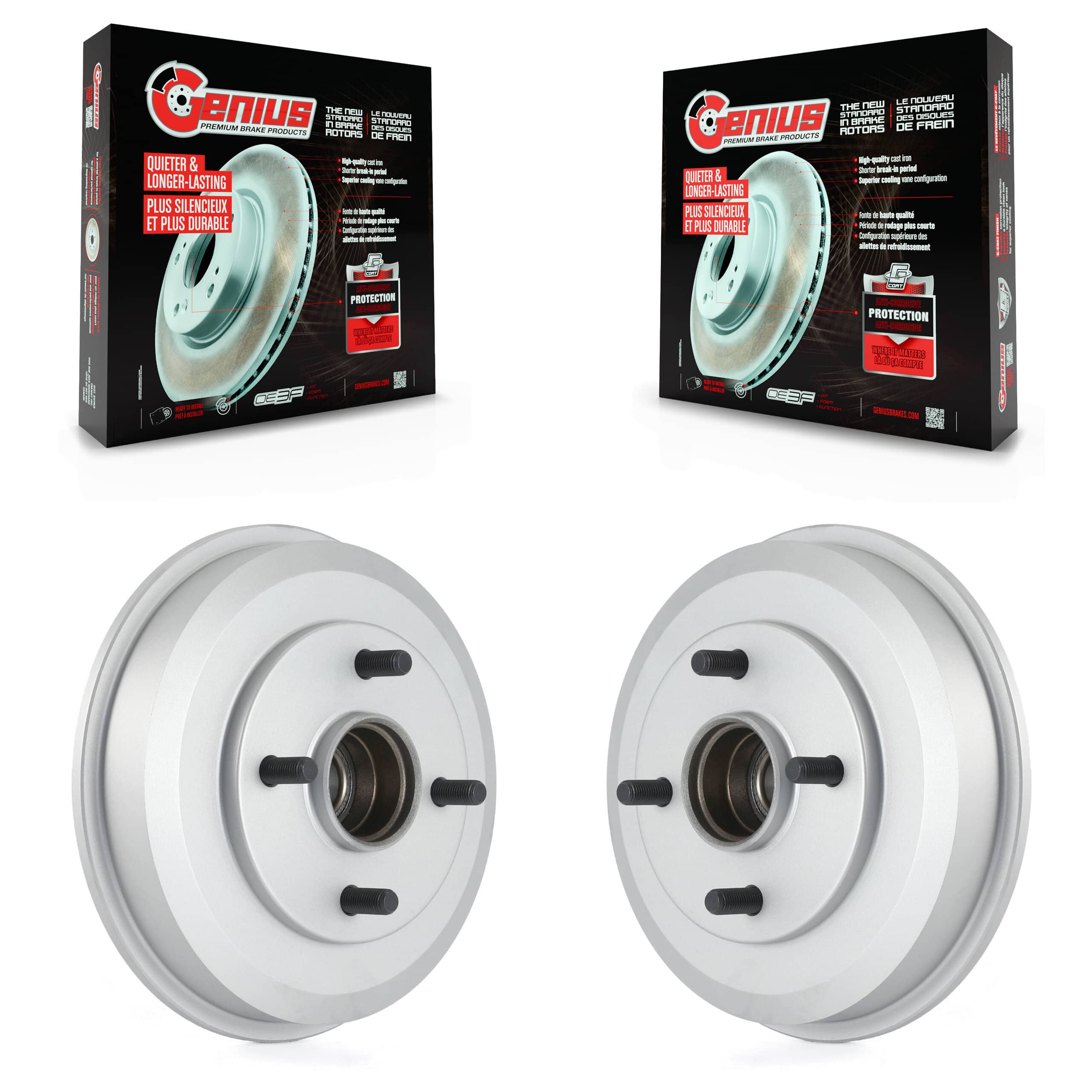 Genius - KG-101402 - Rear Brake Drum Kits