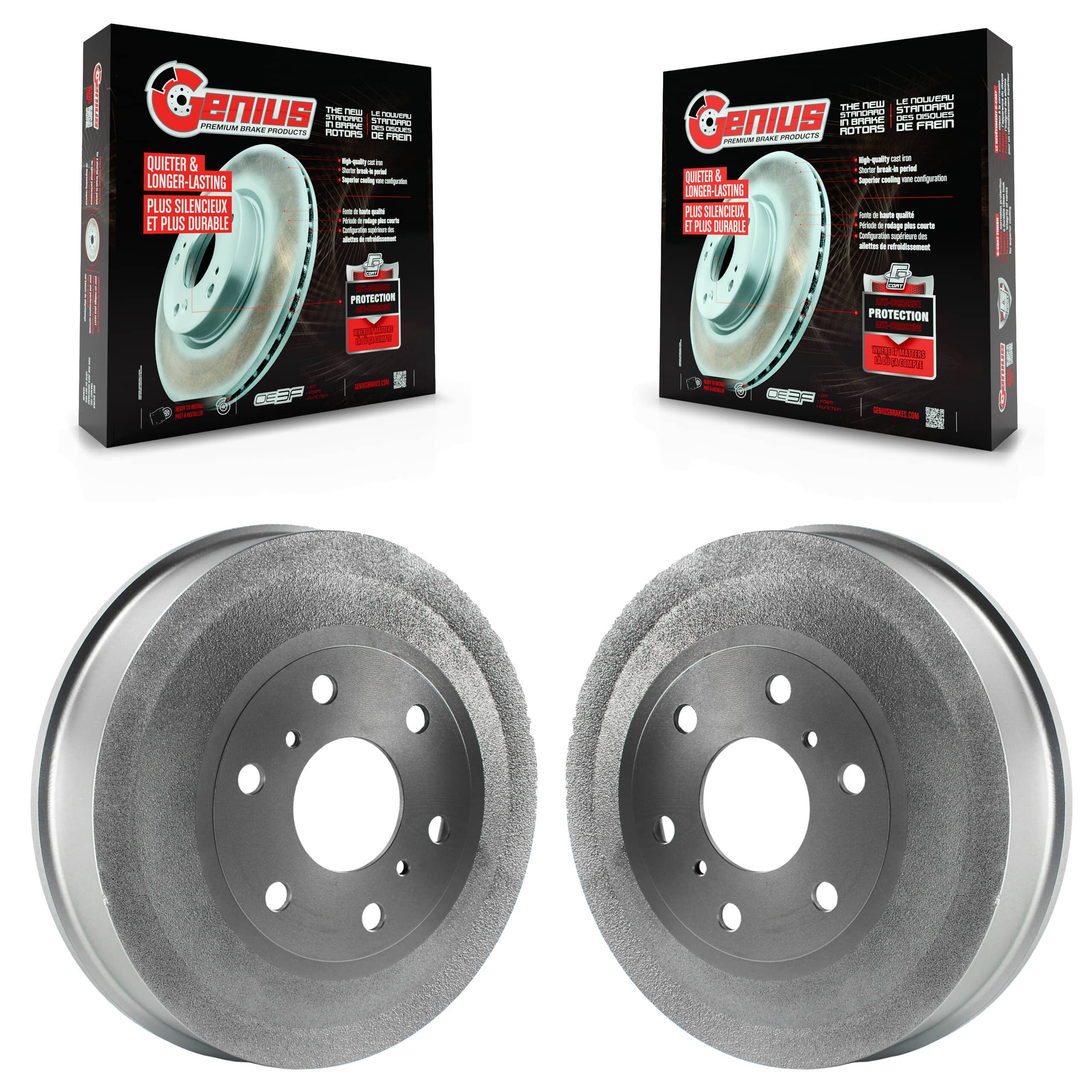 Genius - KG-101412 - Rear Brake Drum Kits