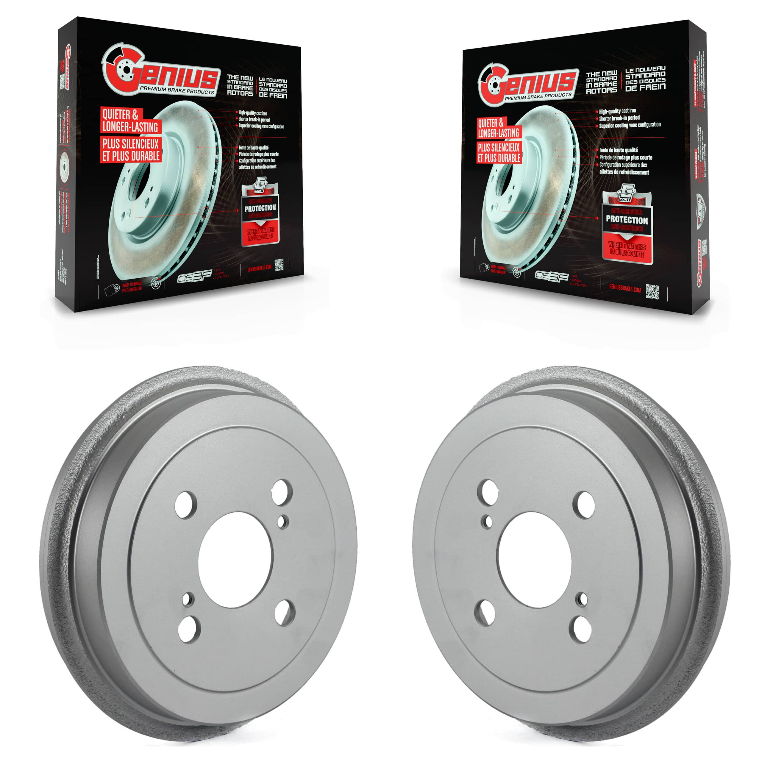 Genius - KG-101415 - Rear Brake Drum Kits