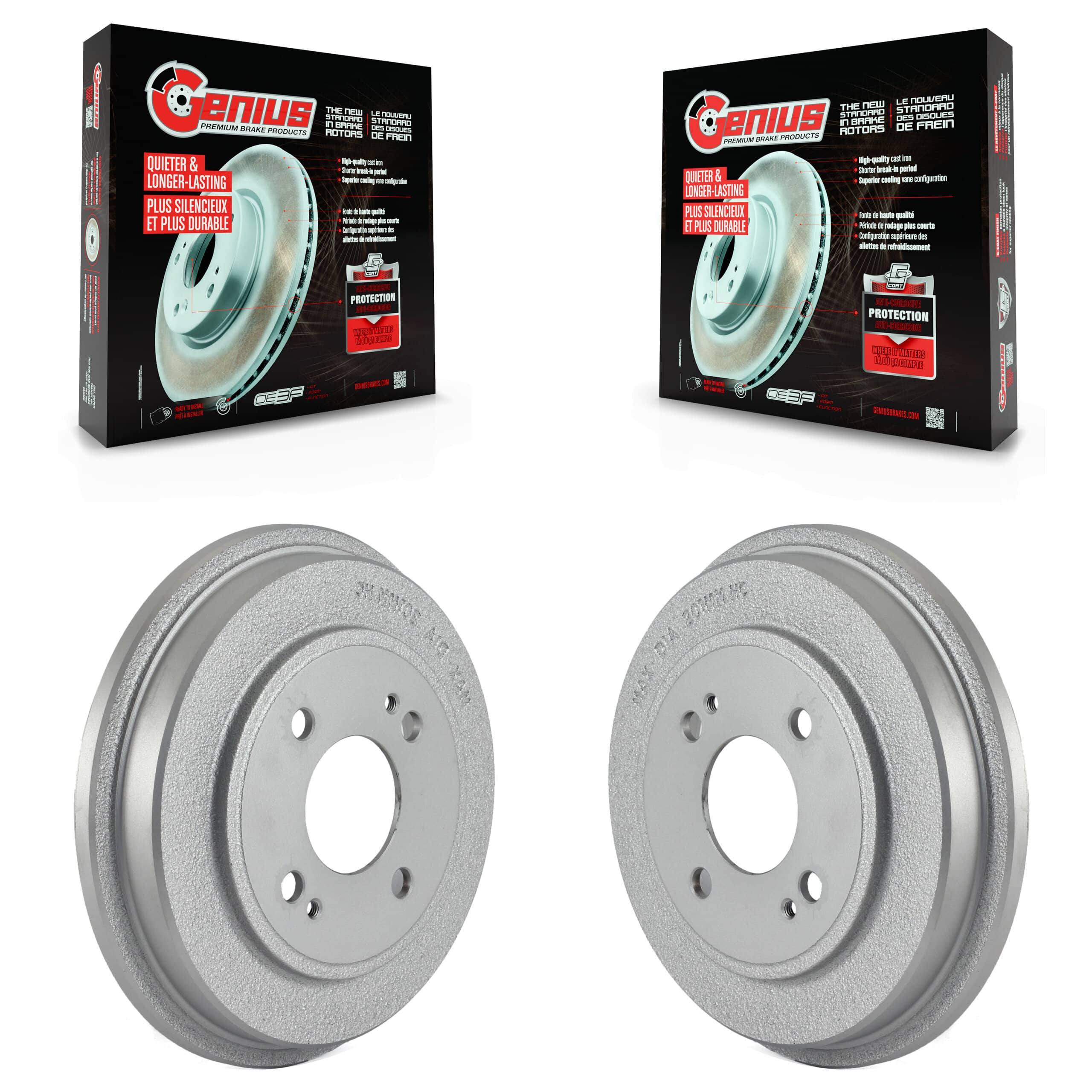 Genius - KG-101418 - Rear Brake Drum Kits