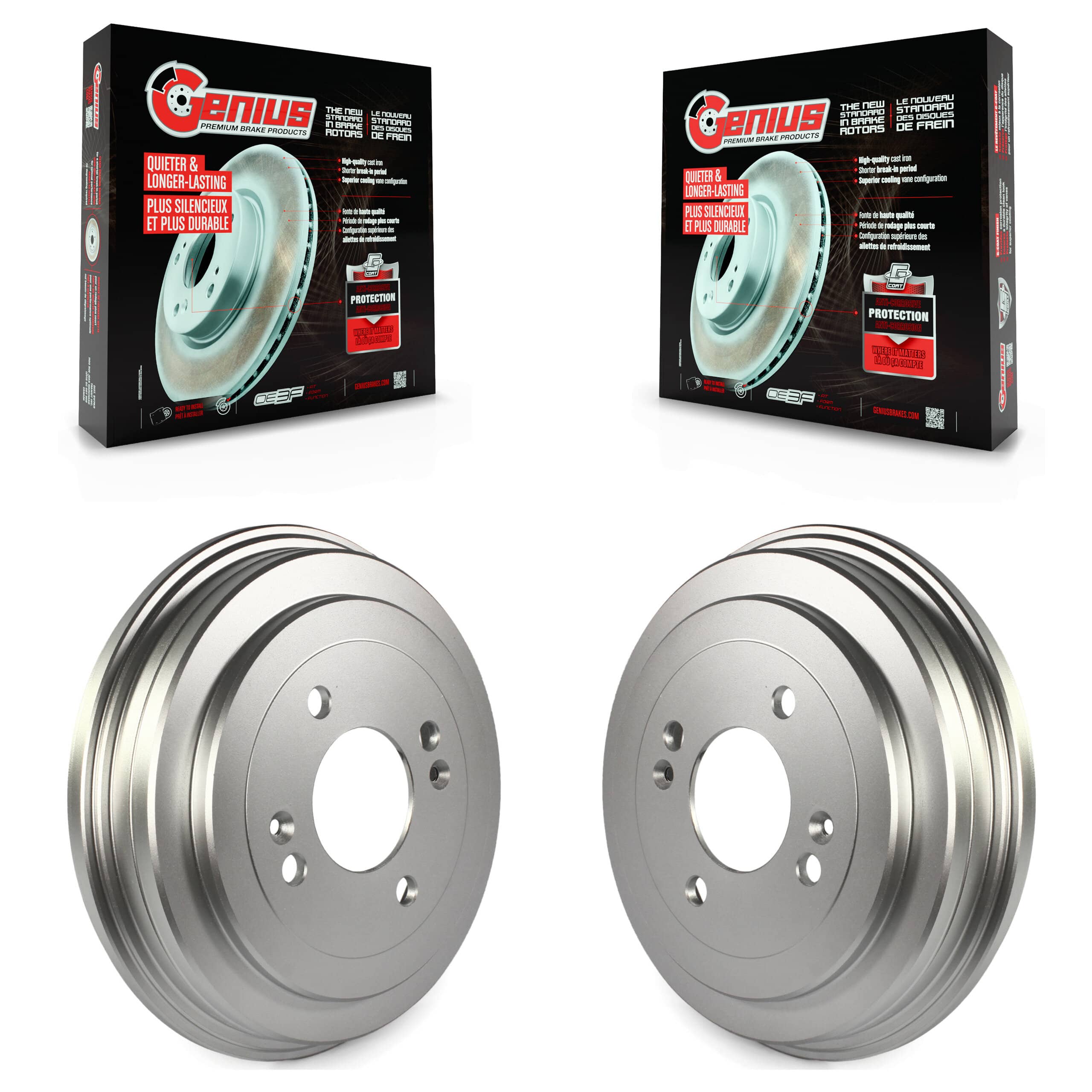 Genius - KG-101420 - Rear Brake Drum Kits