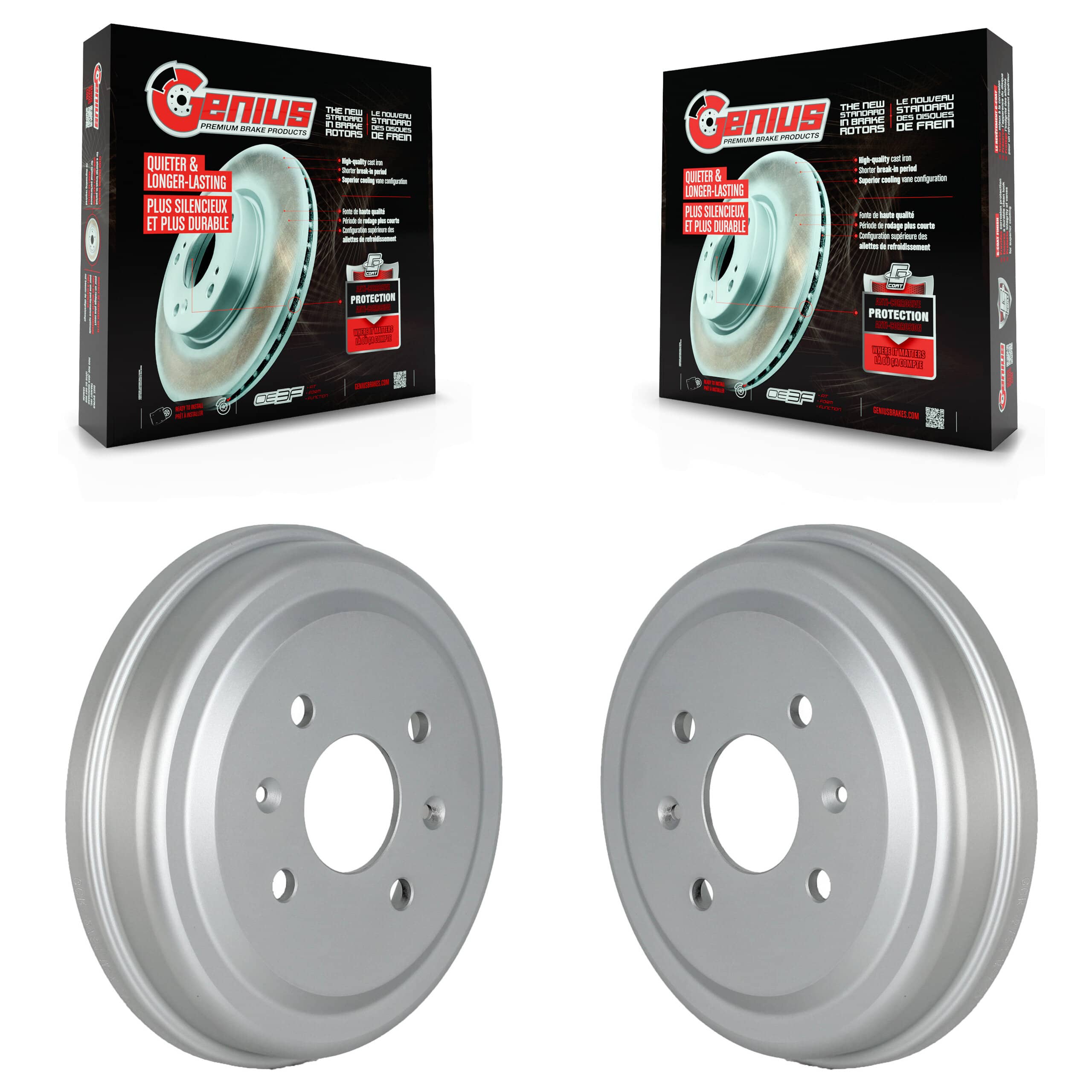 Genius - KG-101489 - Rear Brake Drum Kits