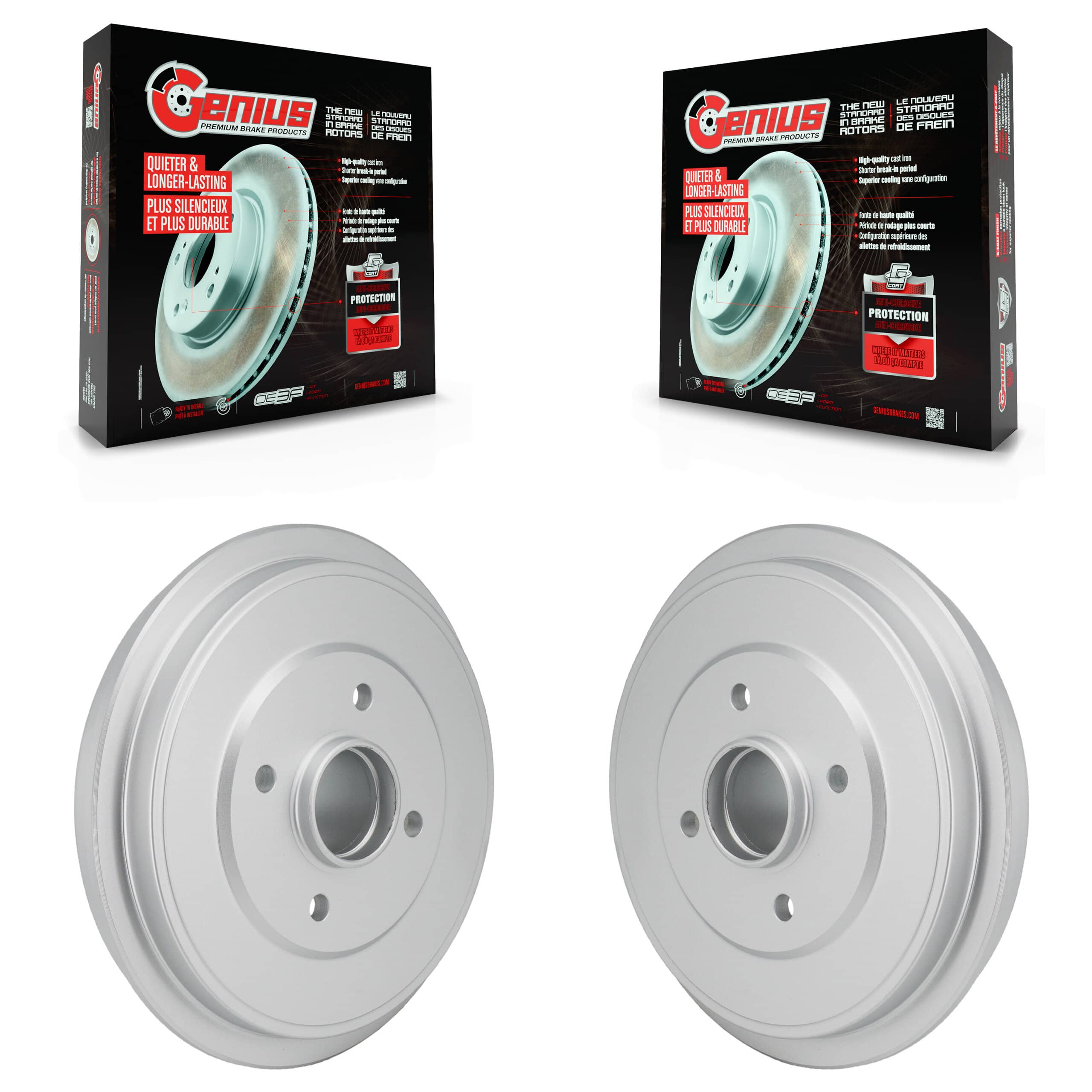 Genius - KG-102041 - Rear Brake Drum Kits