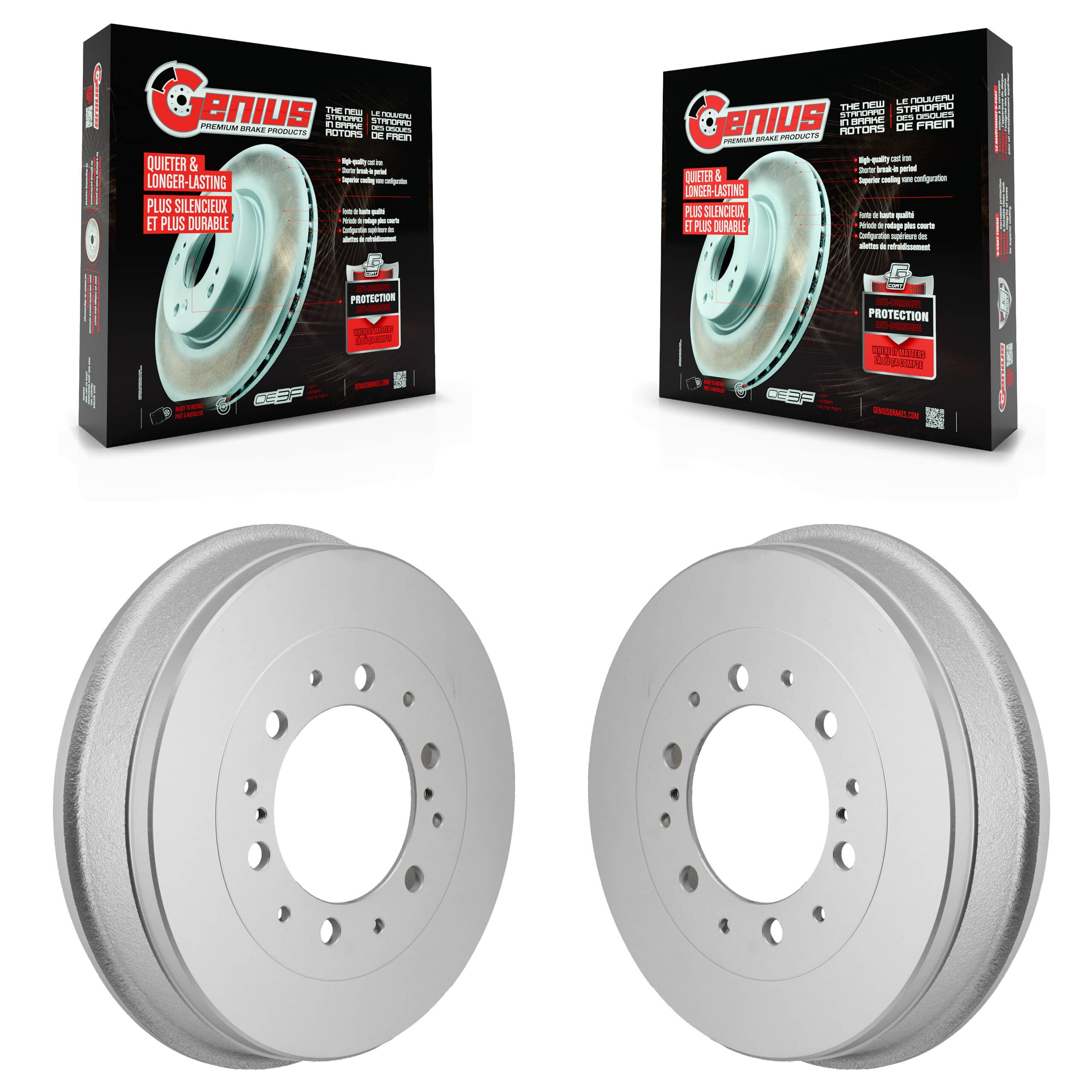 Genius - KG-102042 - Rear Brake Drum Kits