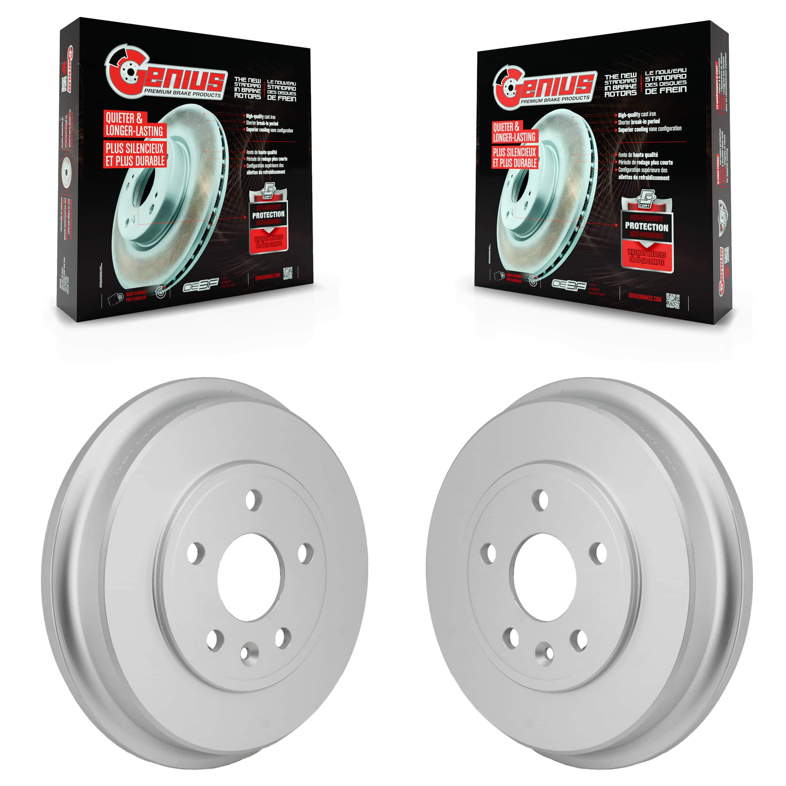 Genius - KG-102043 - Rear Brake Drum Kits