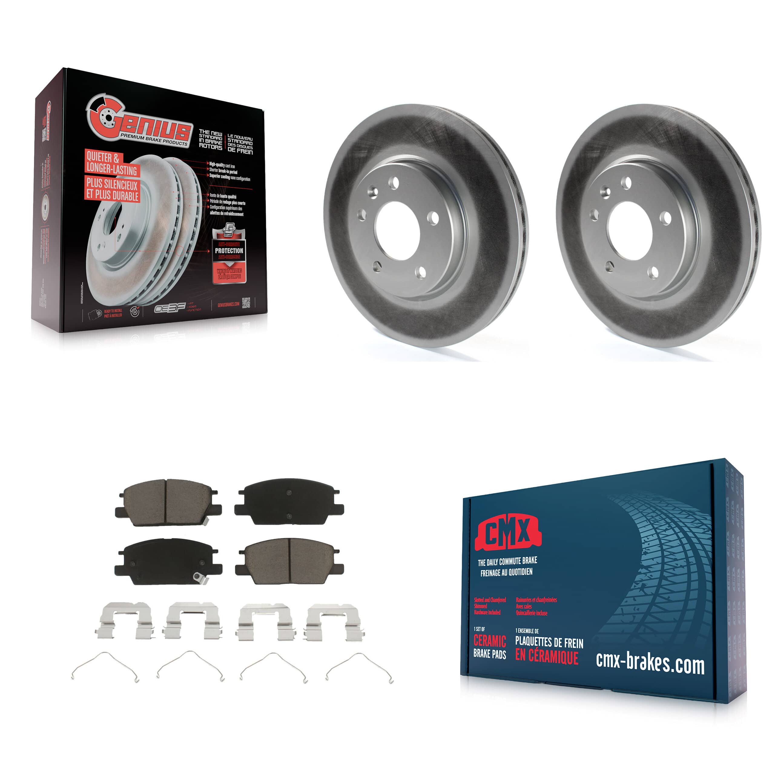 Transit Auto - KGC-100025 - Front Disc Brake Kits