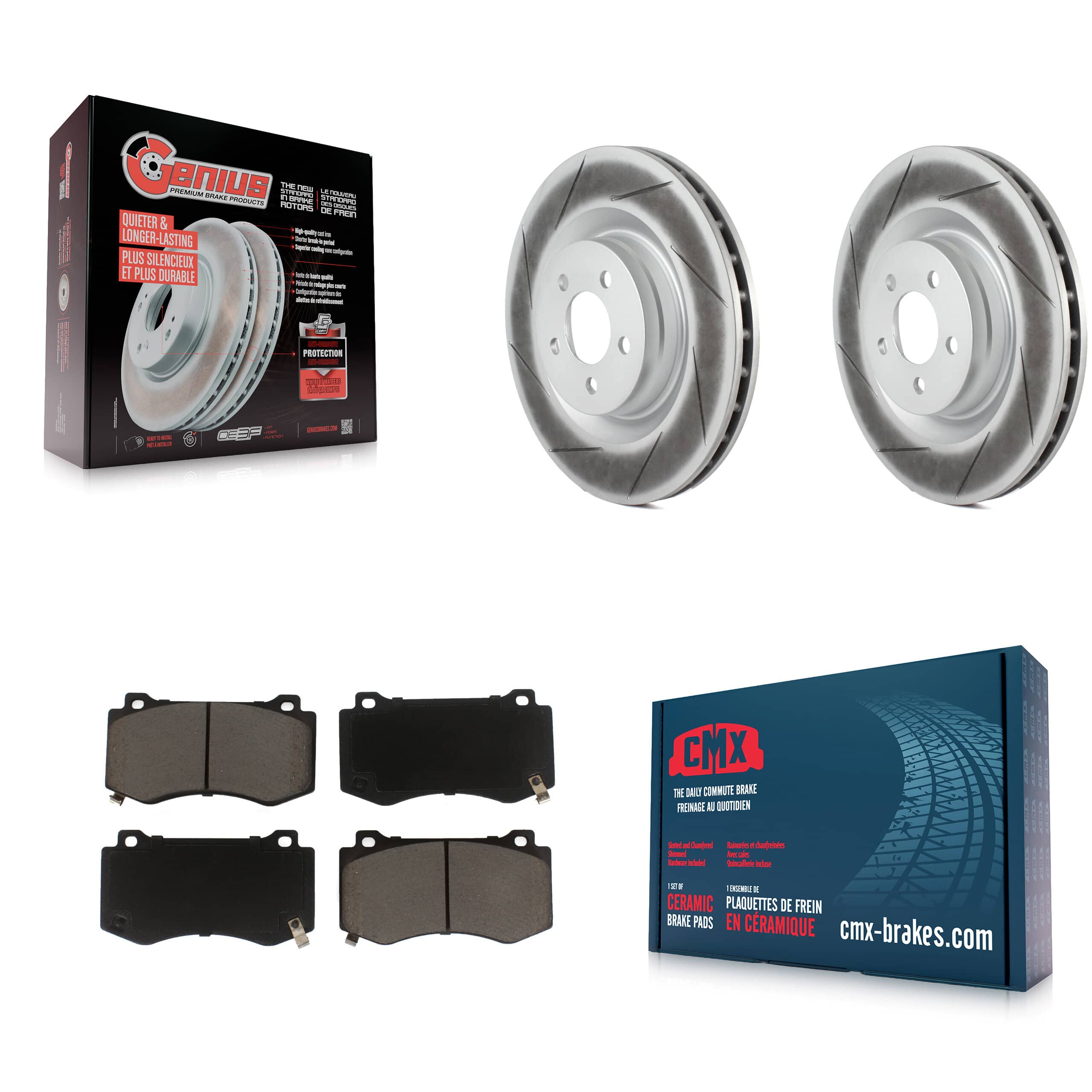 Transit Auto - KGC-100125 - Front Disc Brake Kits