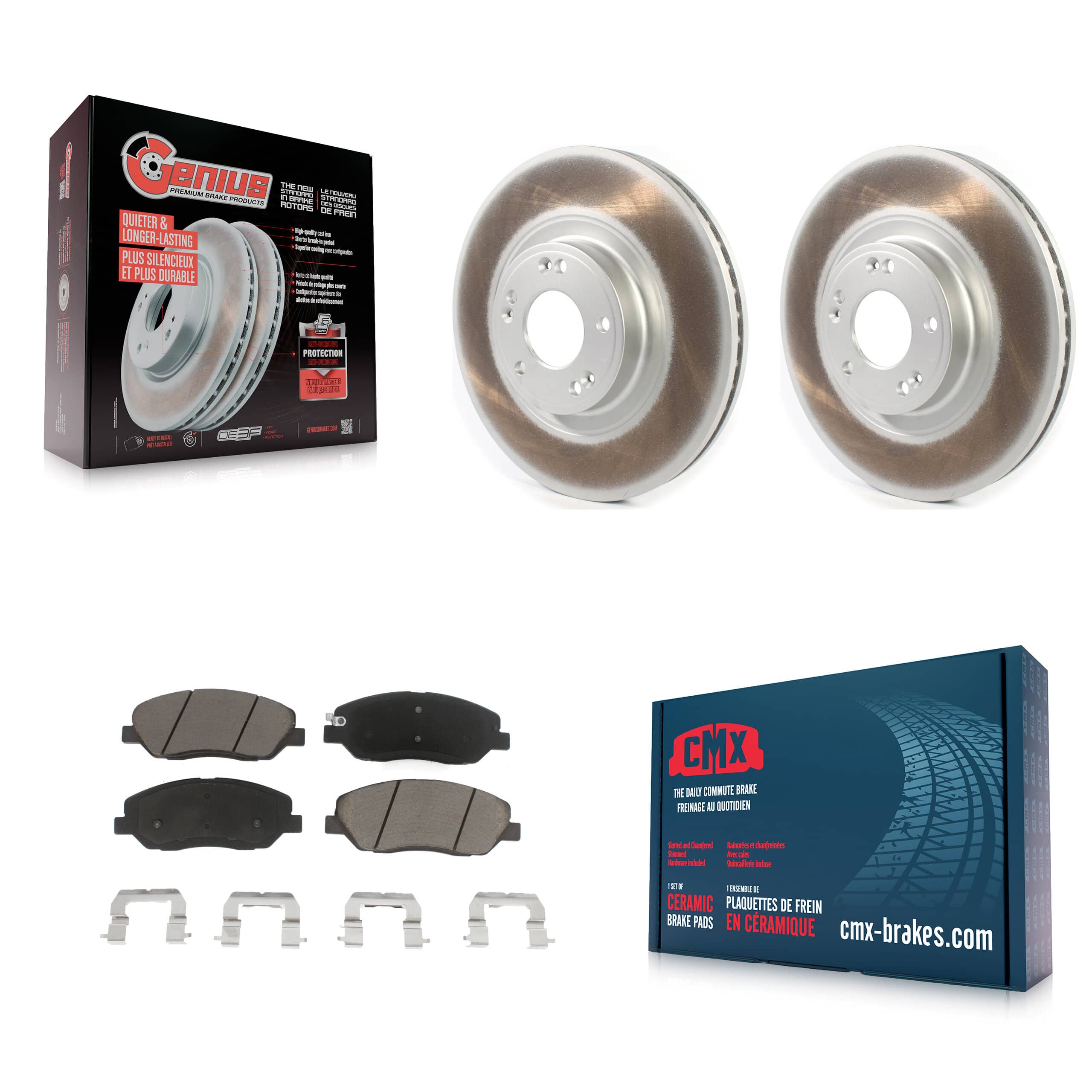Transit Auto - KGC-100156 - Front Disc Brake Kits