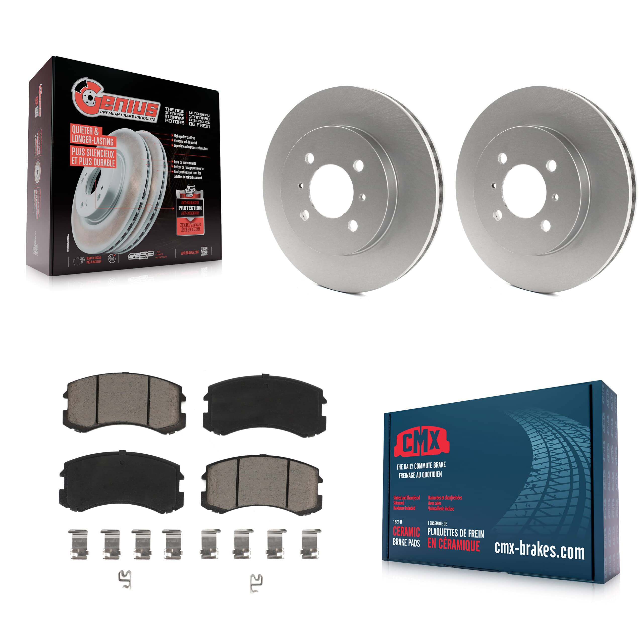 Transit Auto - KGC-100165 - Front Disc Brake Kits