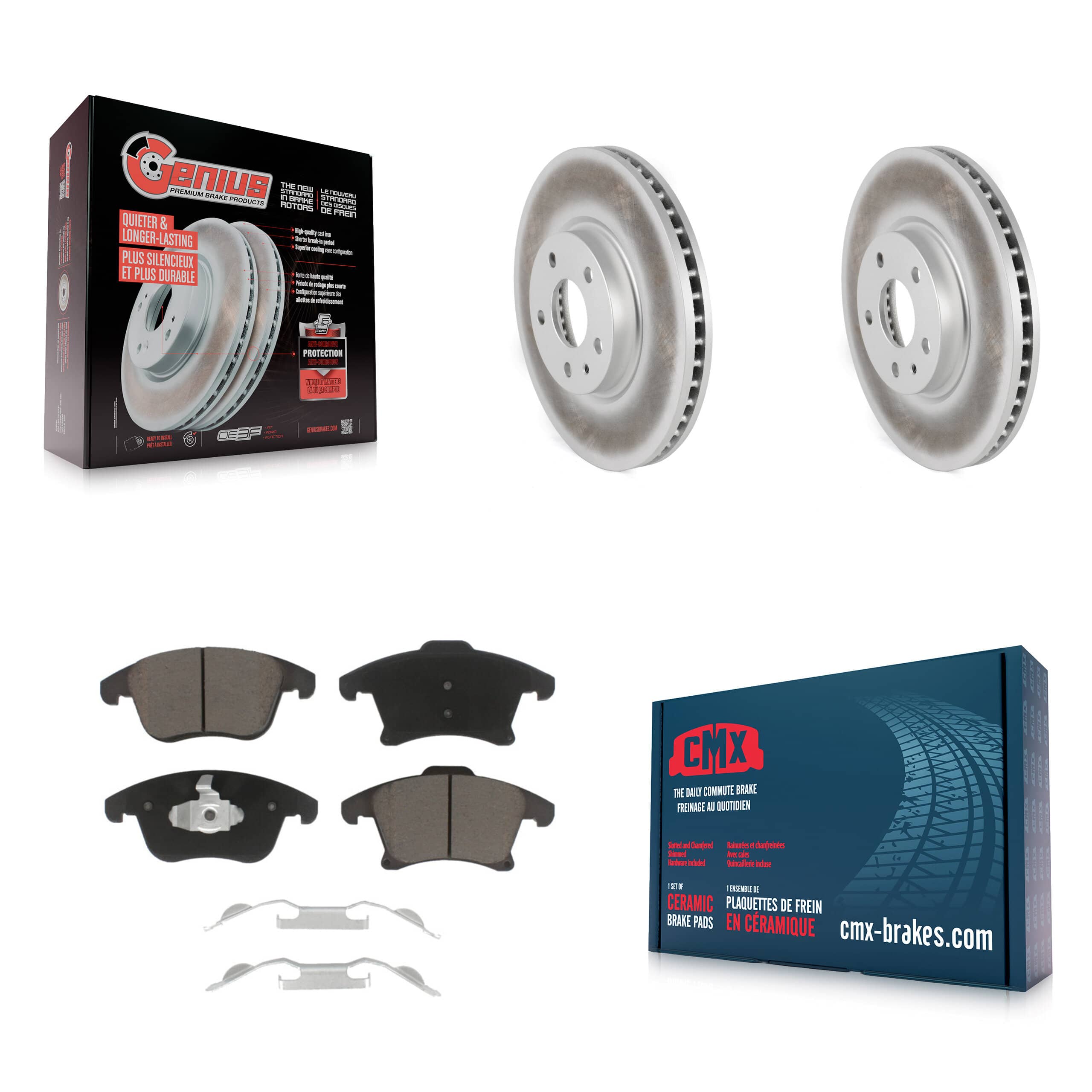 Transit Auto - KGC-100180 - Front Disc Brake Kits