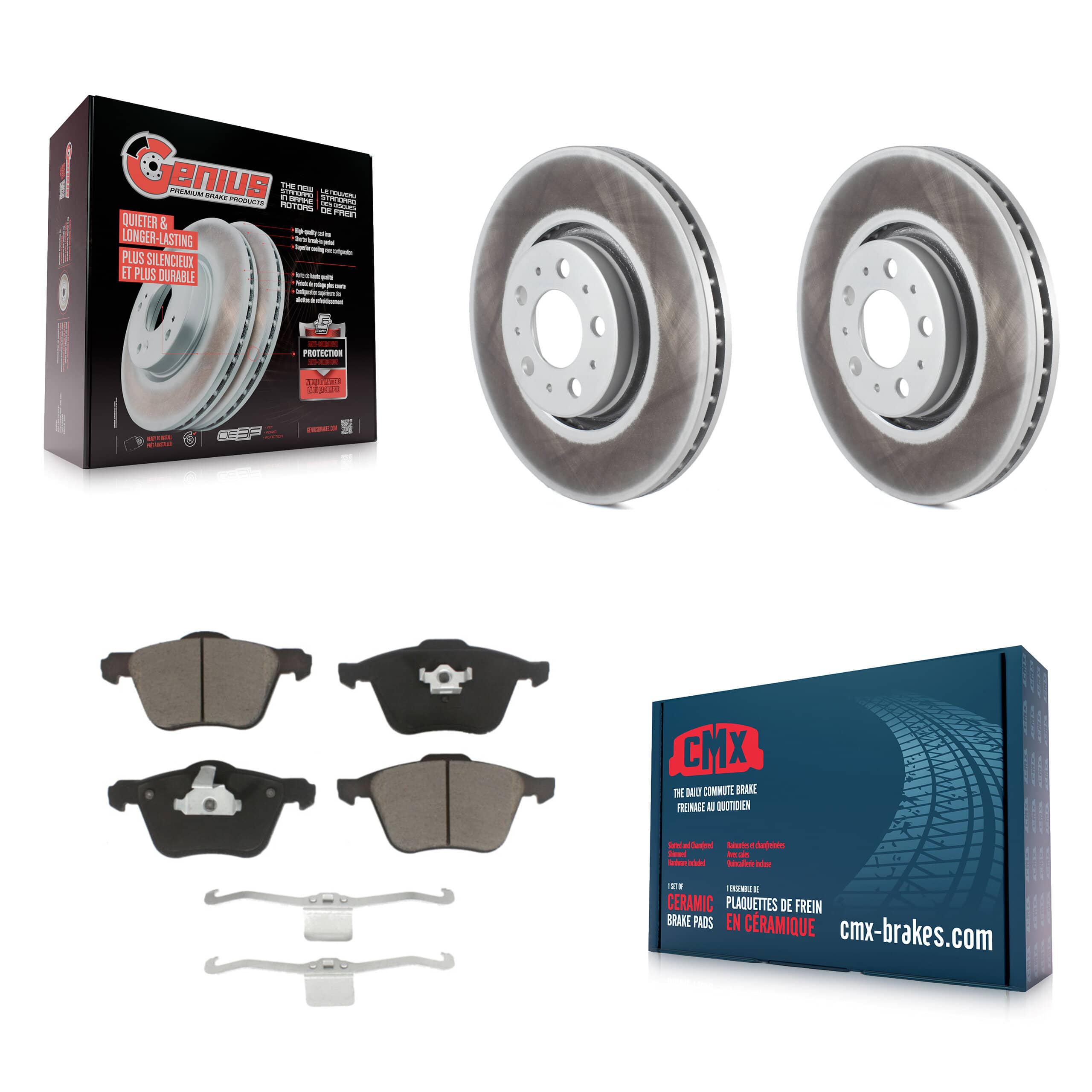 Transit Auto - KGC-100204 - Front Disc Brake Kits