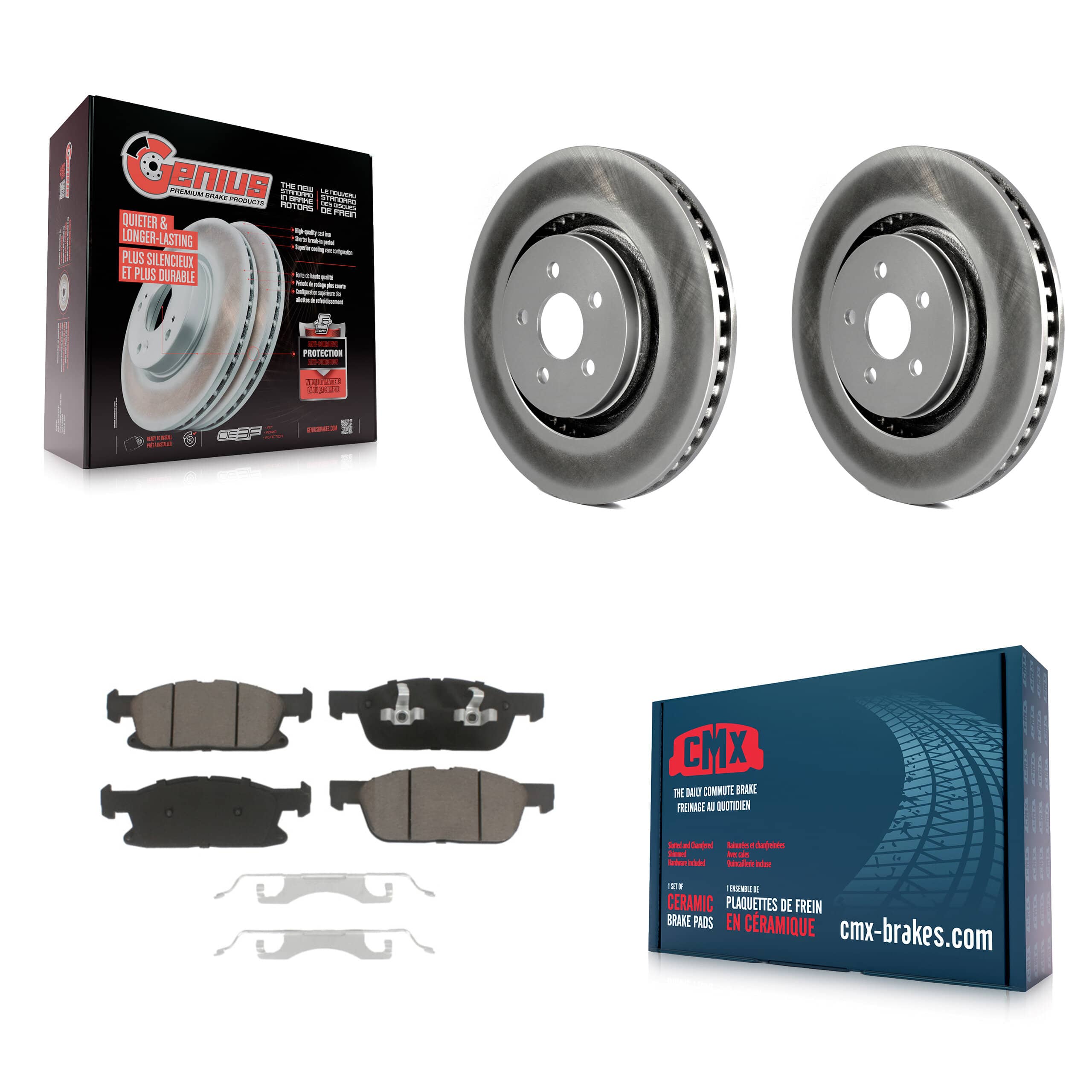 Transit Auto - KGC-100233 - Front Disc Brake Kits