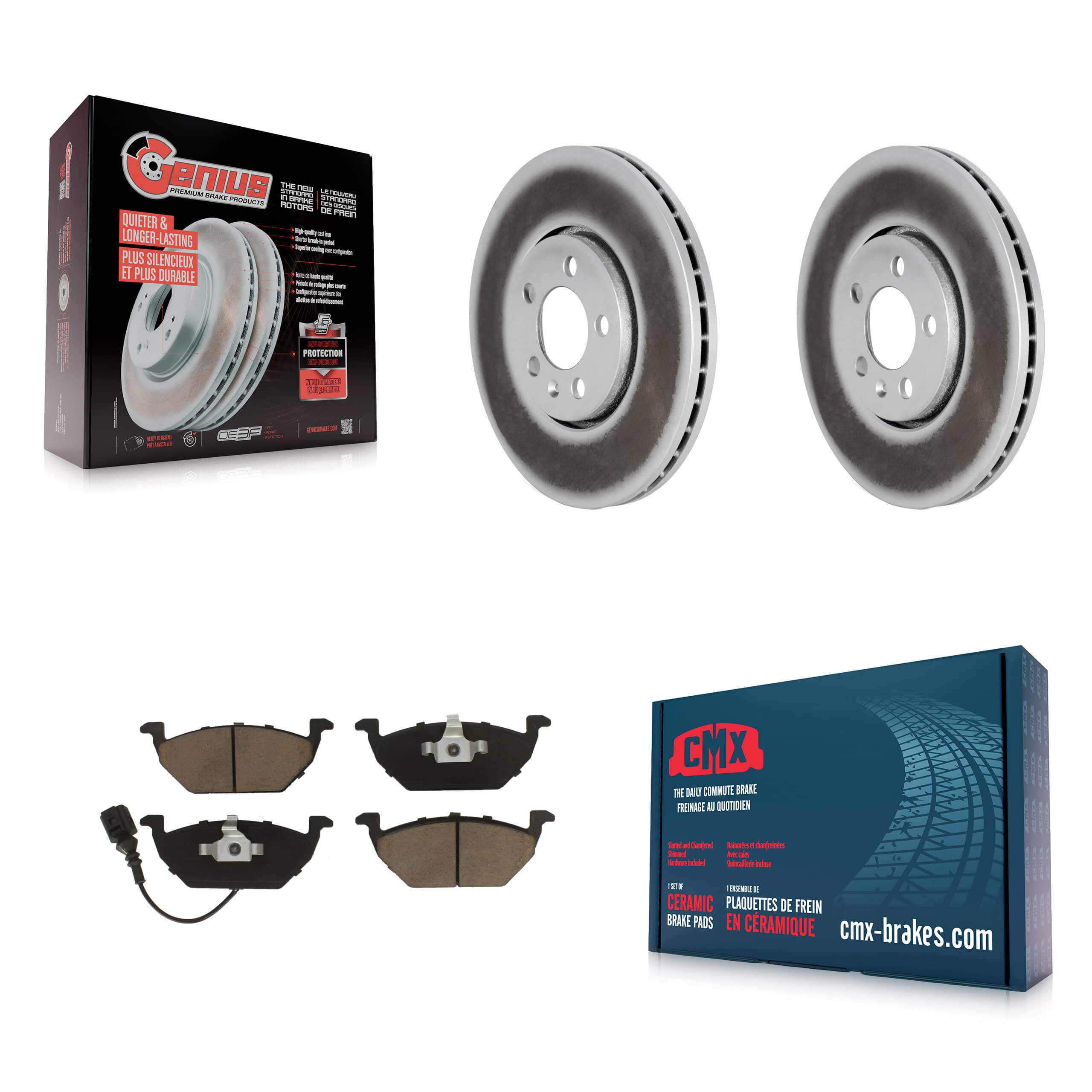 Transit Auto - KGC-100291 - Front Disc Brake Kits