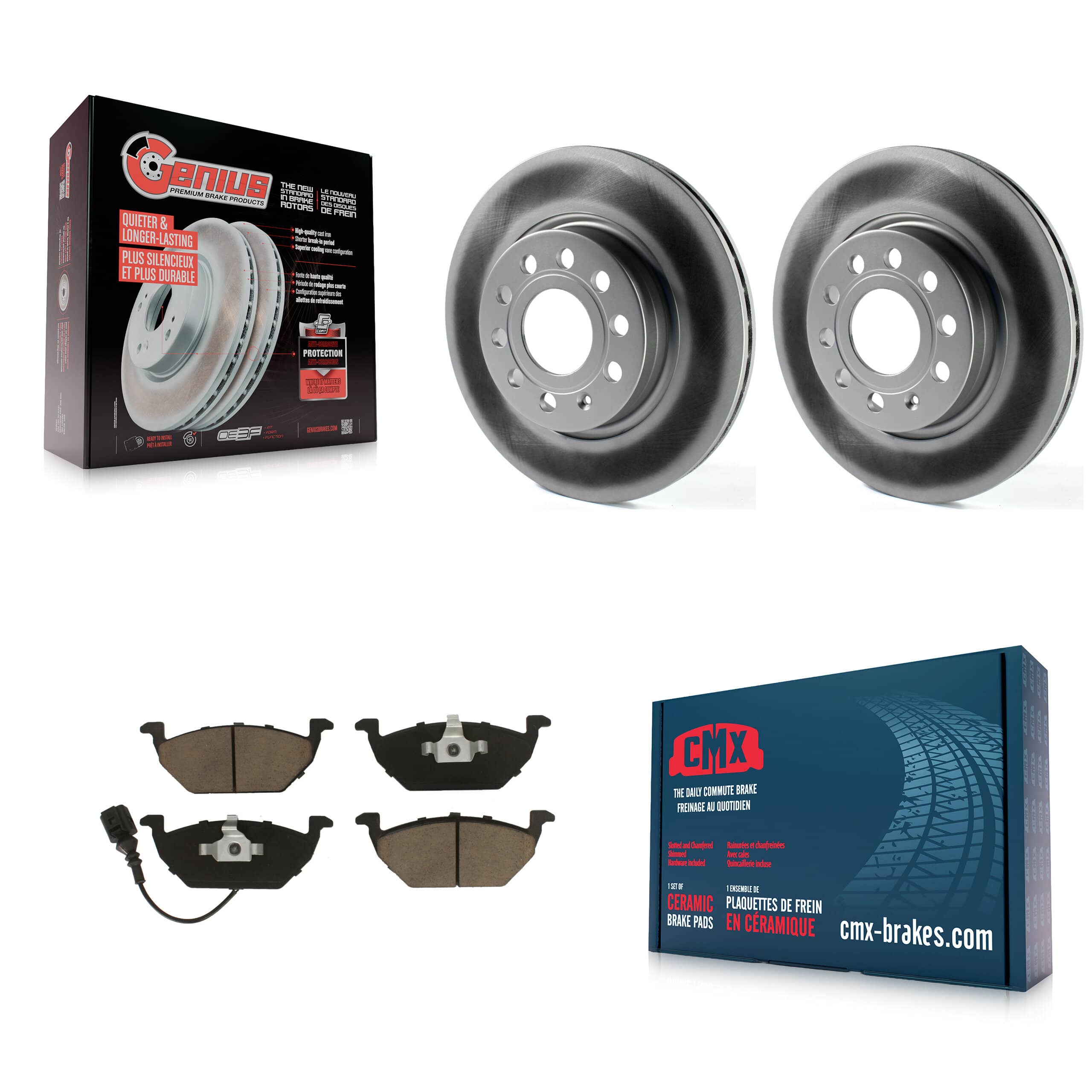 Transit Auto - KGC-100412 - Front Disc Brake Kits