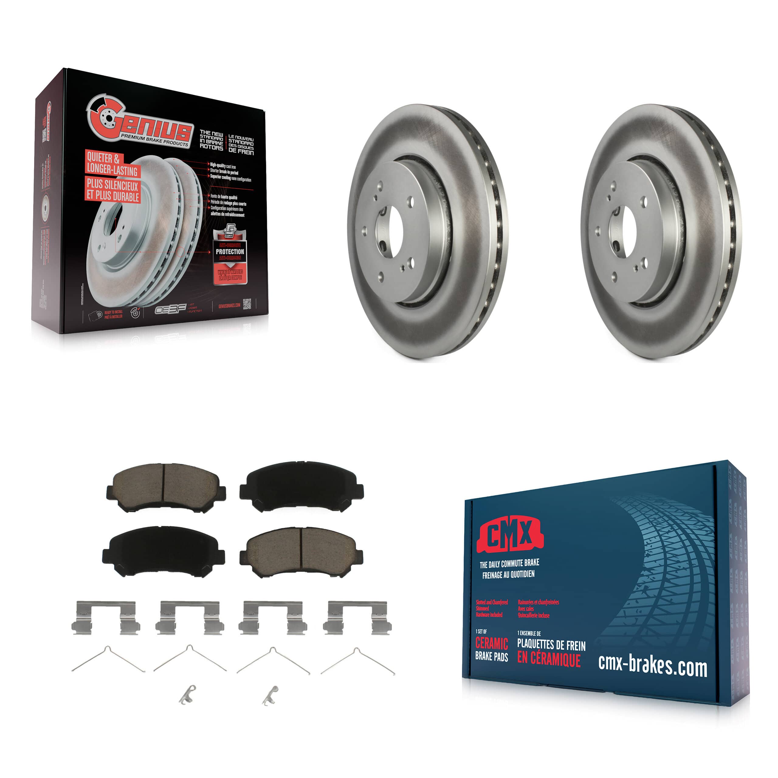 Transit Auto - KGC-100422 - Front Disc Brake Kits