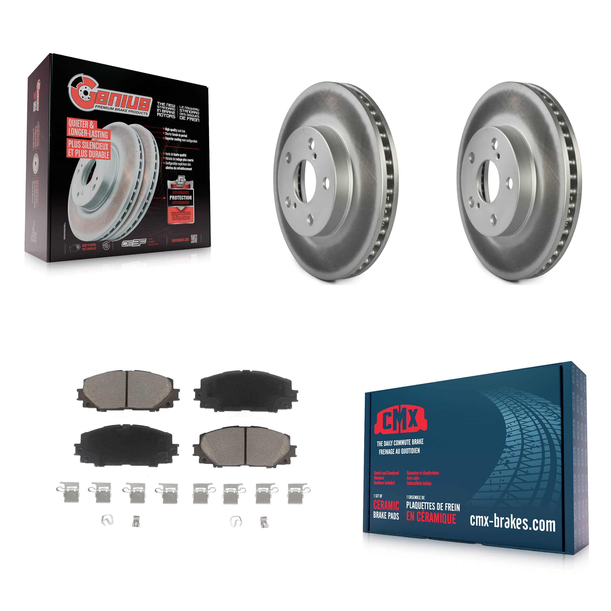 Transit Auto - KGC-100423 - Front Disc Brake Kits