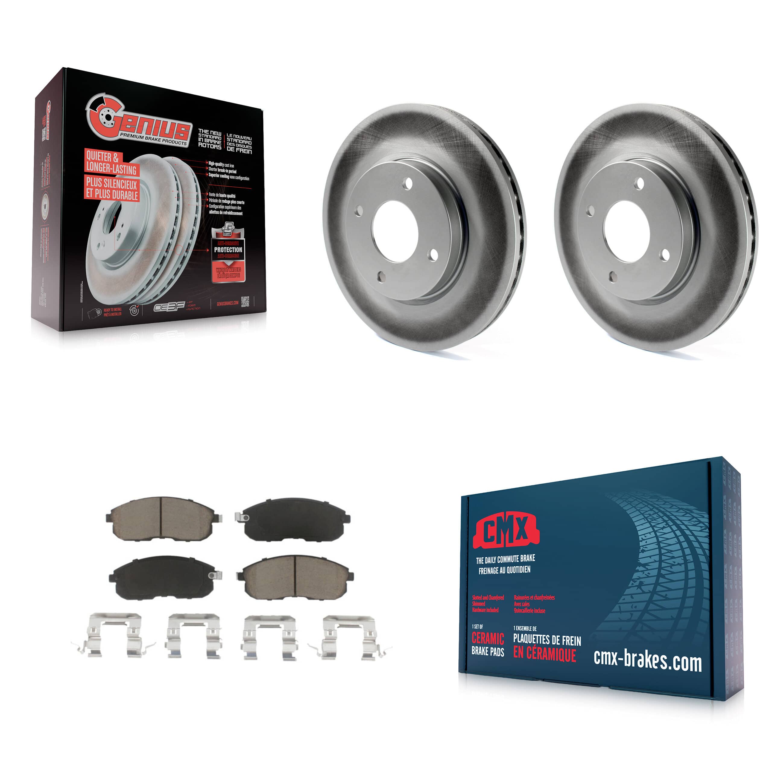 Transit Auto - KGC-100432 - Front Disc Brake Kits
