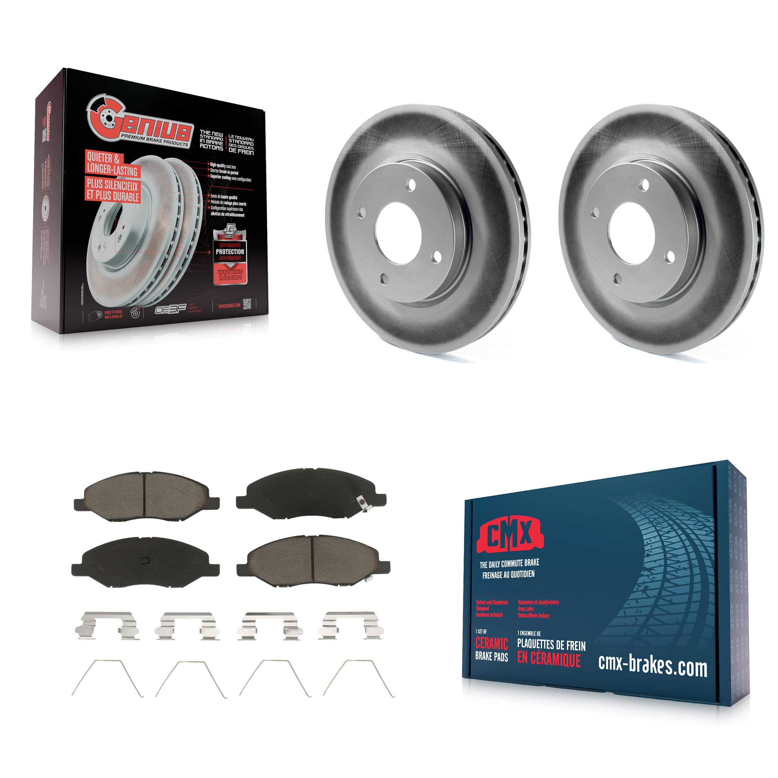 Transit Auto - KGC-100436 - Front Disc Brake Kits
