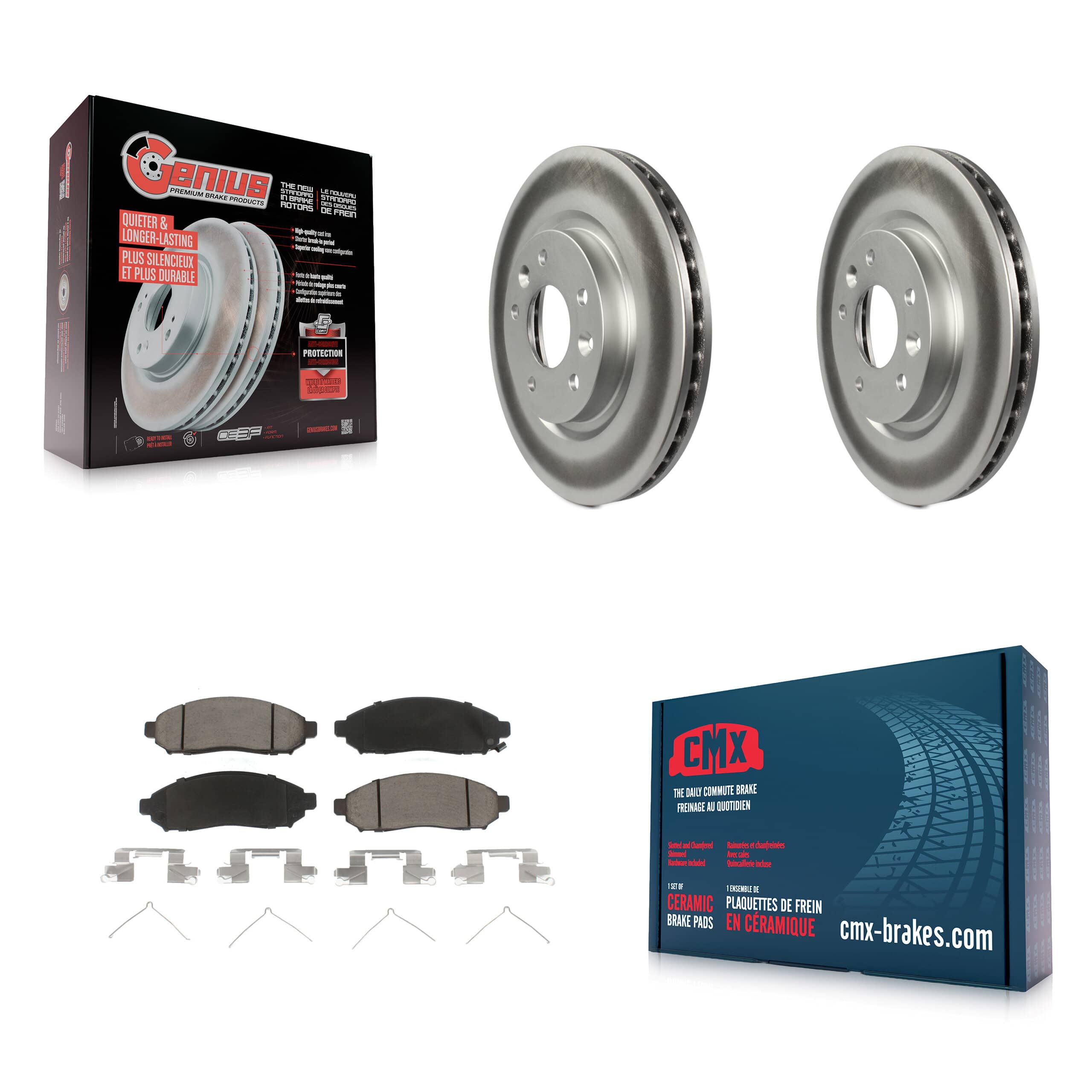Transit Auto - KGC-100502 - Front Disc Brake Kits