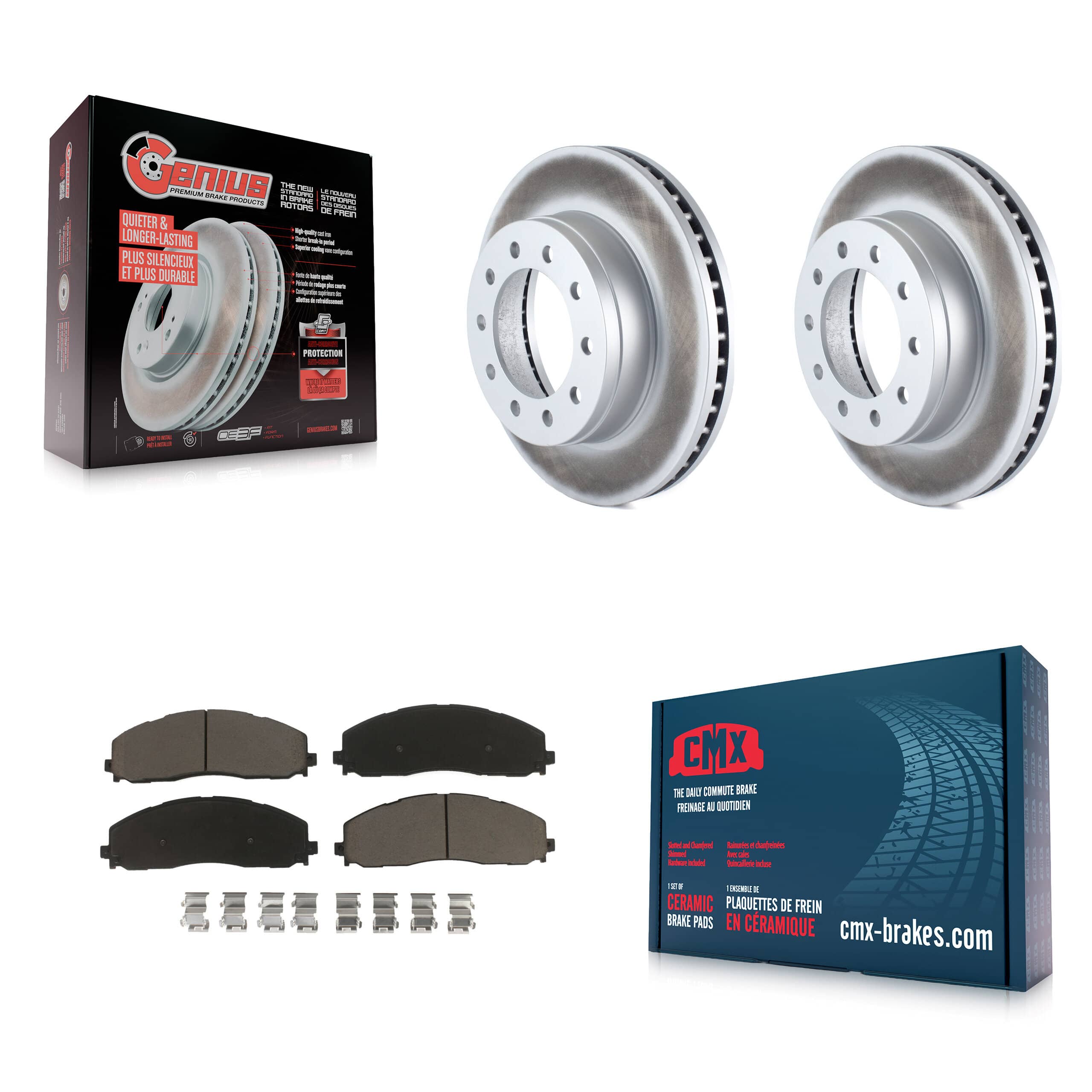 Transit Auto - KGC-100555 - Front Disc Brake Kits