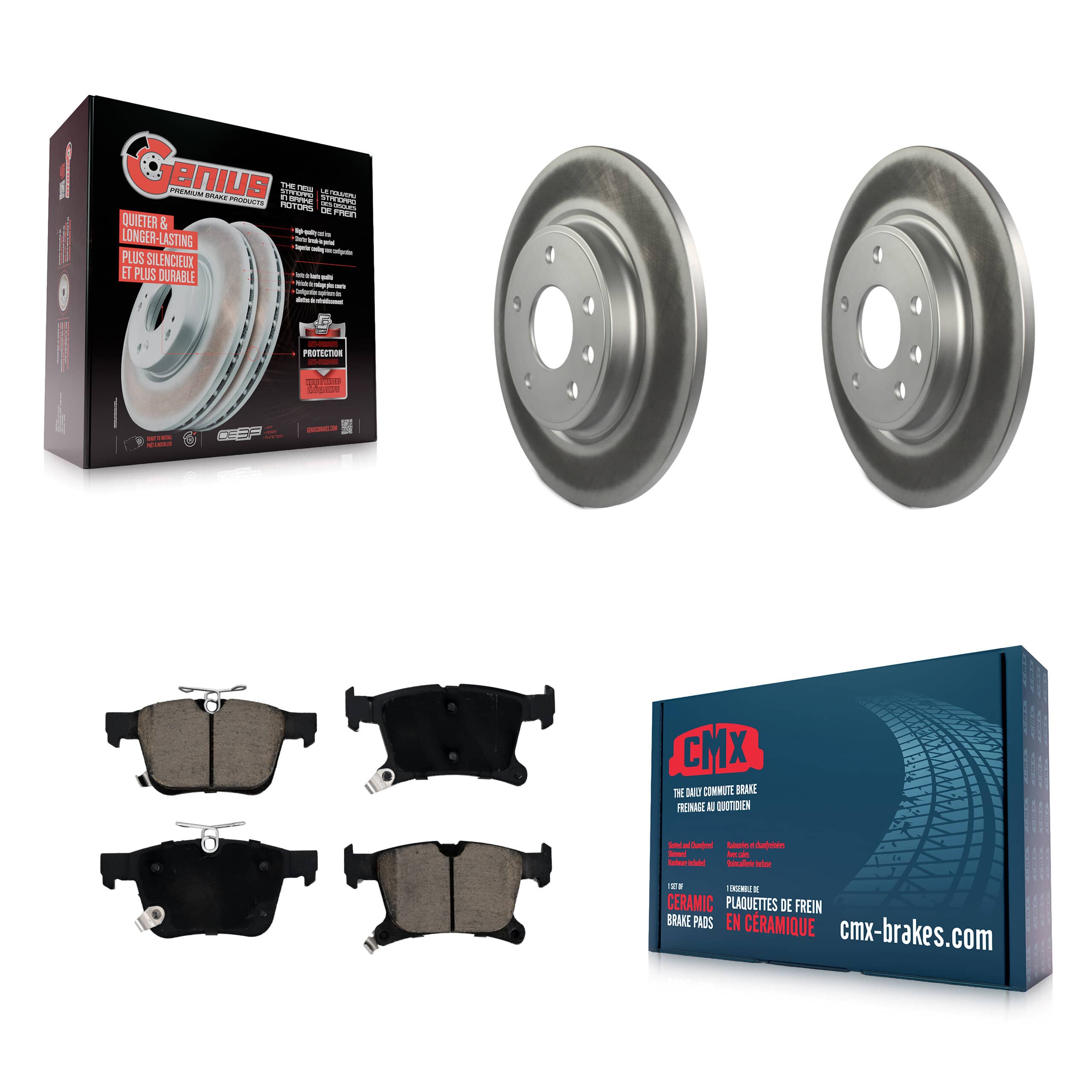 Transit Auto - KGC-101433 - Rear Disc Brake Kits