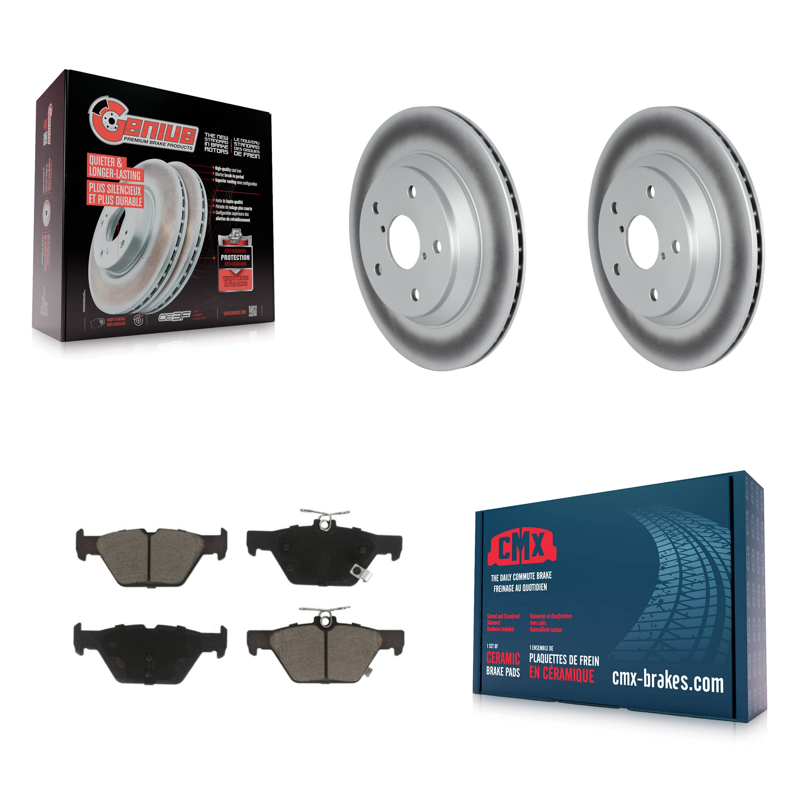 Transit Auto - KGC-101516 - Rear Disc Brake Kits