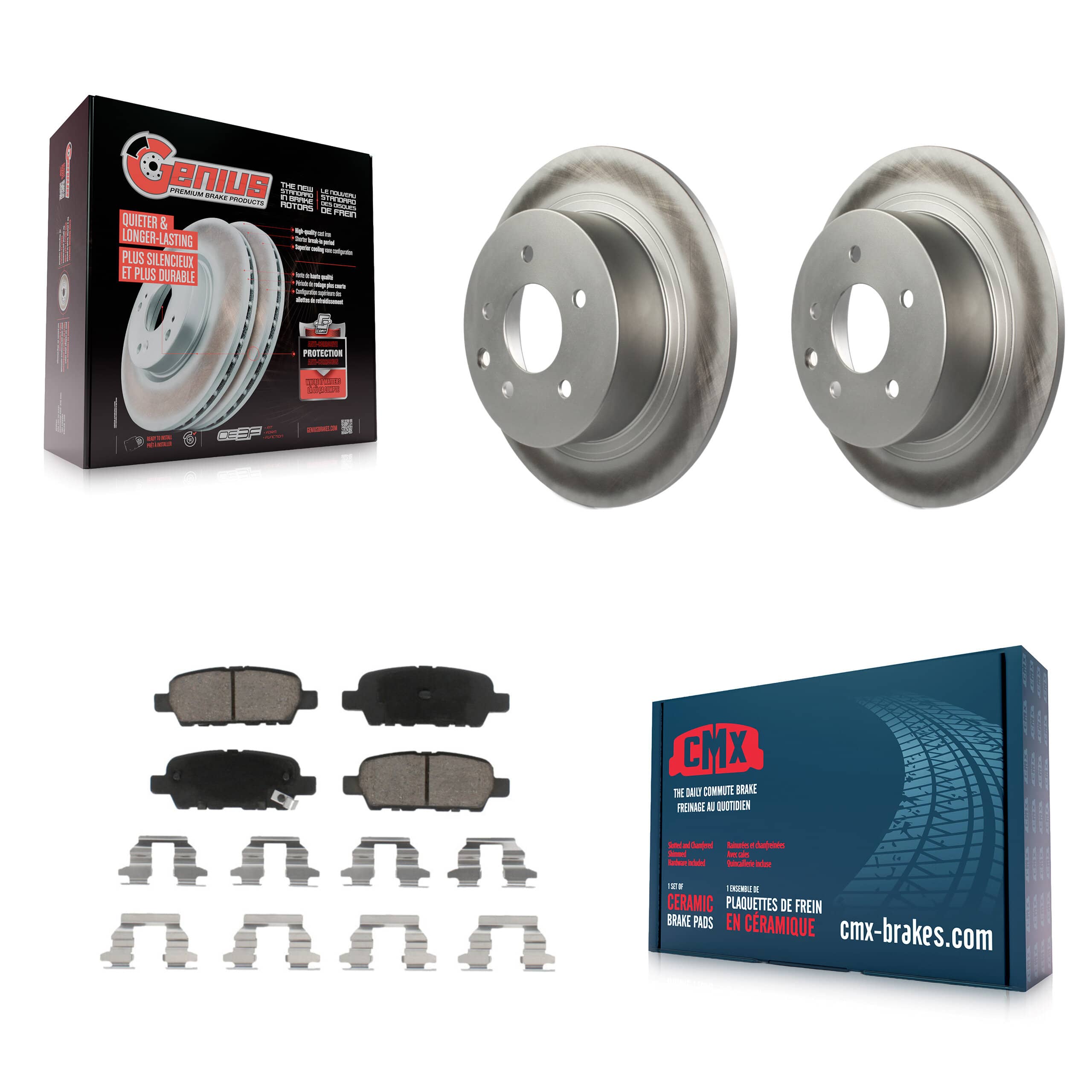 Transit Auto - KGC-101546 - Rear Disc Brake Kits