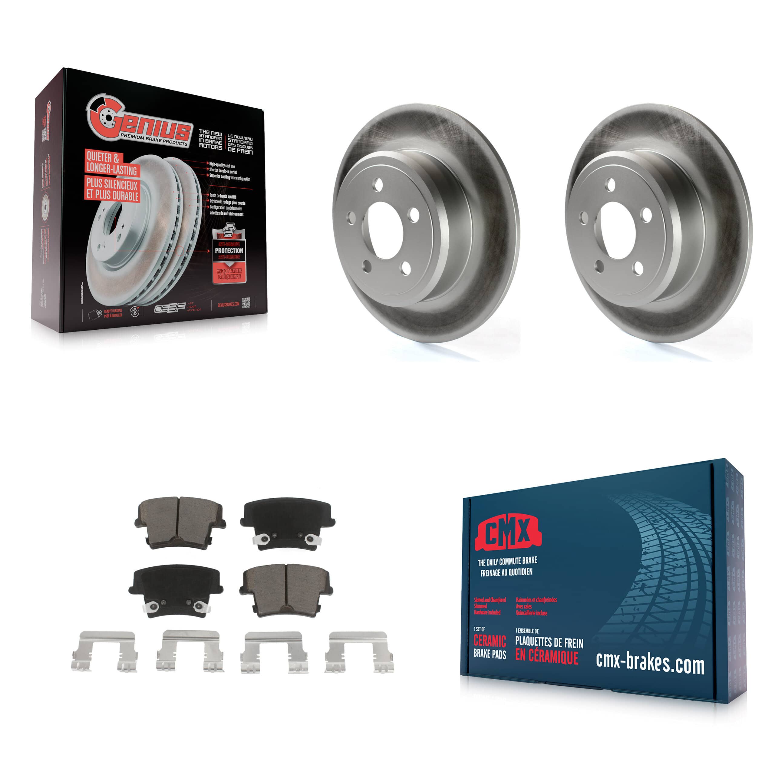 Transit Auto - KGC-101550 - Rear Disc Brake Kits