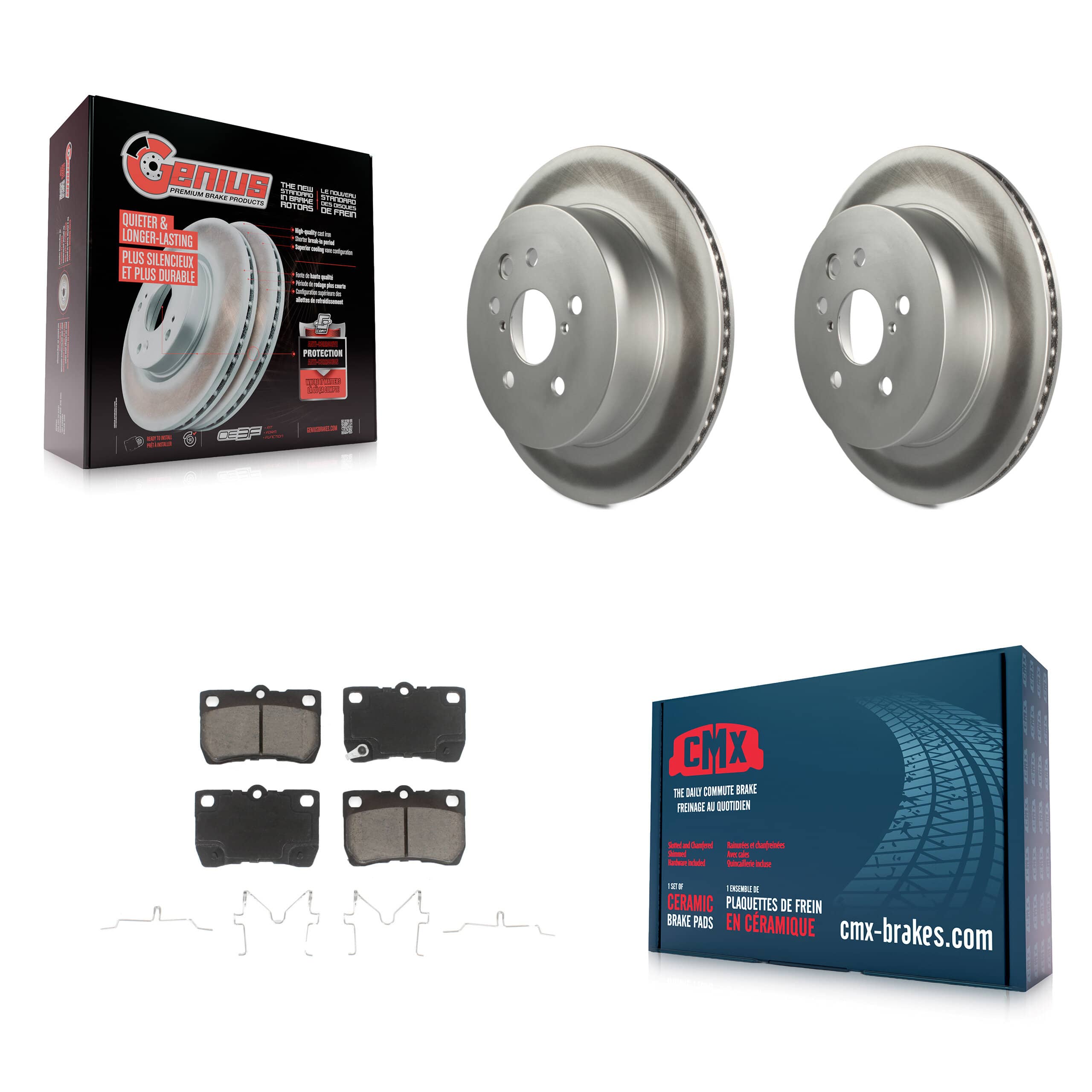 Transit Auto - KGC-101621 - Rear Disc Brake Kits