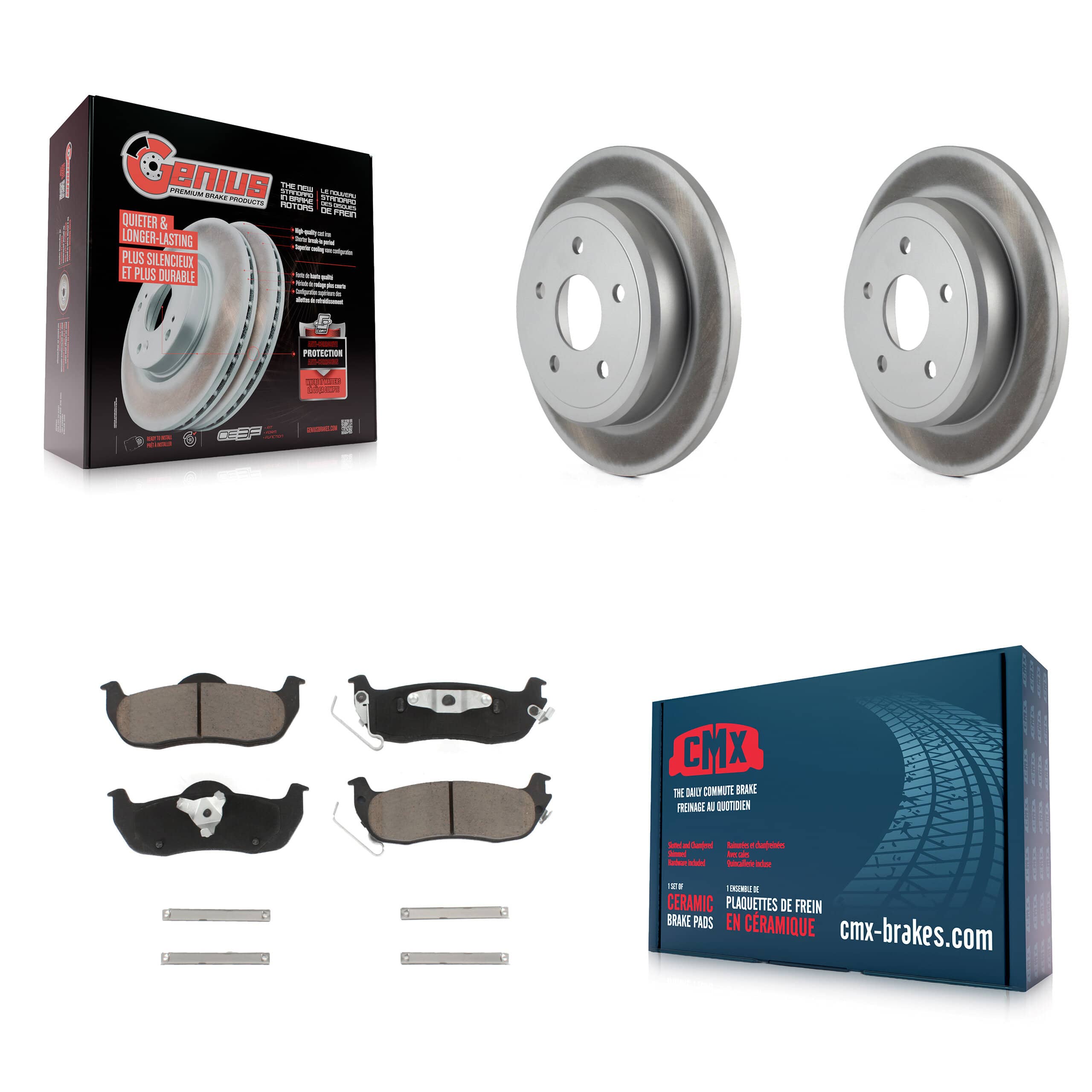 Transit Auto - KGC-101628 - Rear Disc Brake Kits