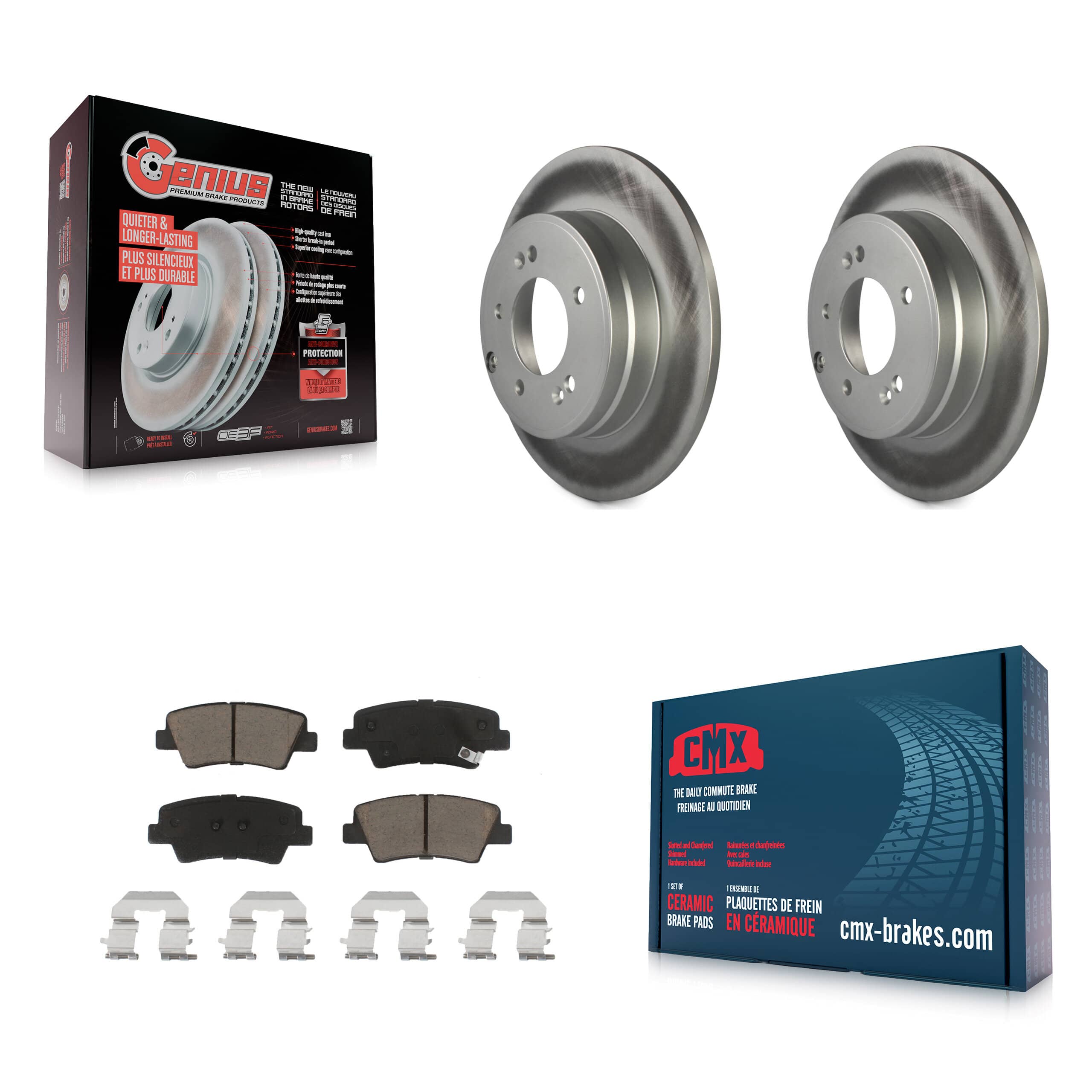 Transit Auto - KGC-101635 - Rear Disc Brake Kits