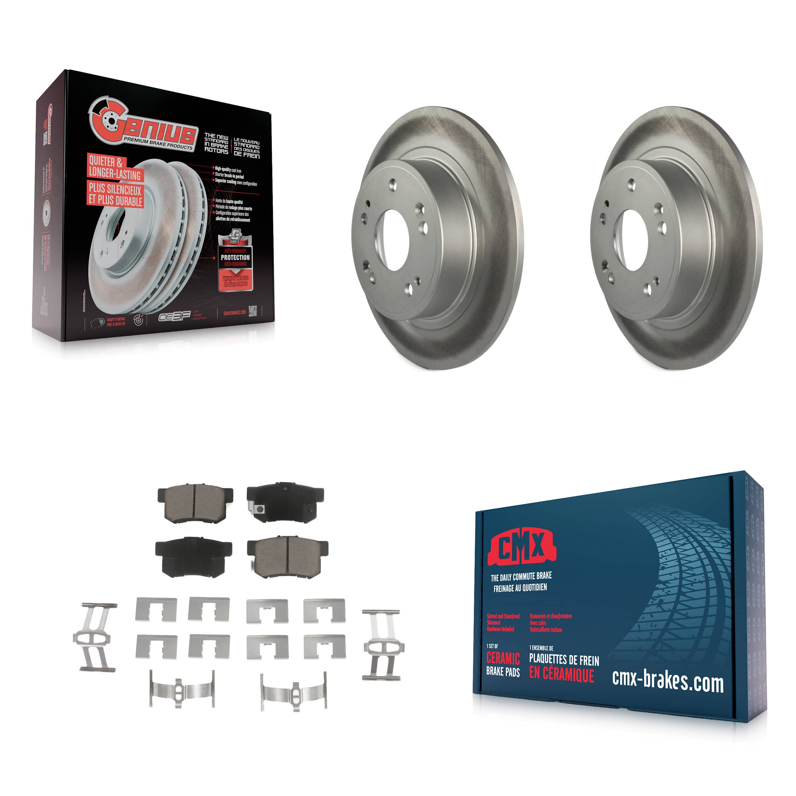 Transit Auto - KGC-101640 - Rear Disc Brake Kits