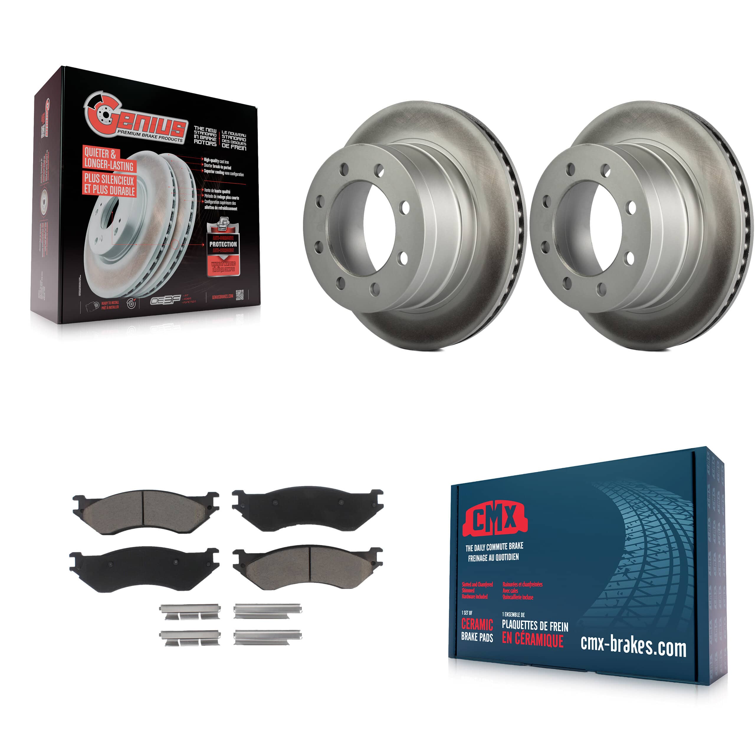 Transit Auto - KGC-101655 - Rear Disc Brake Kits