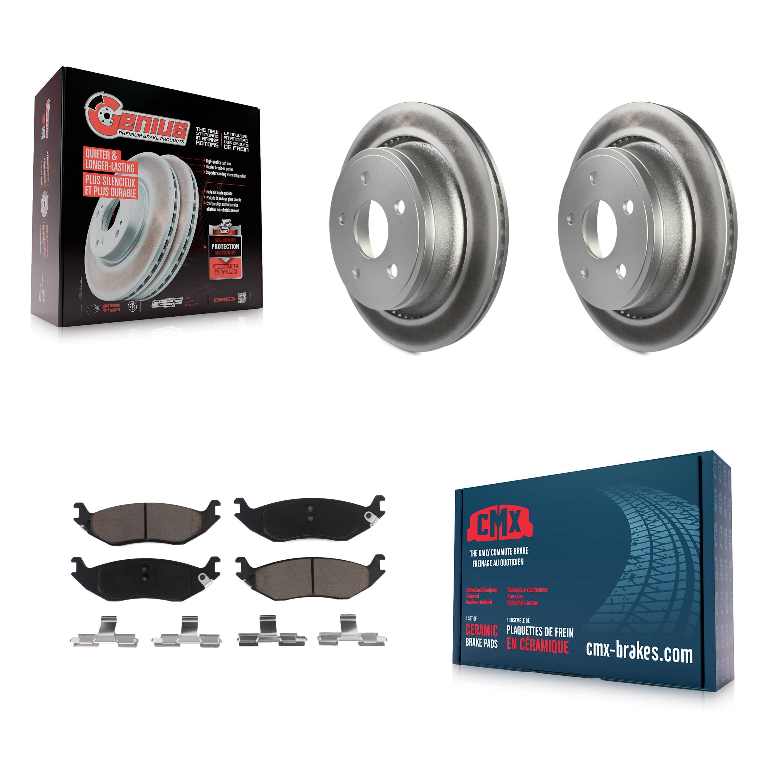 Transit Auto - KGC-101658 - Rear Disc Brake Kits