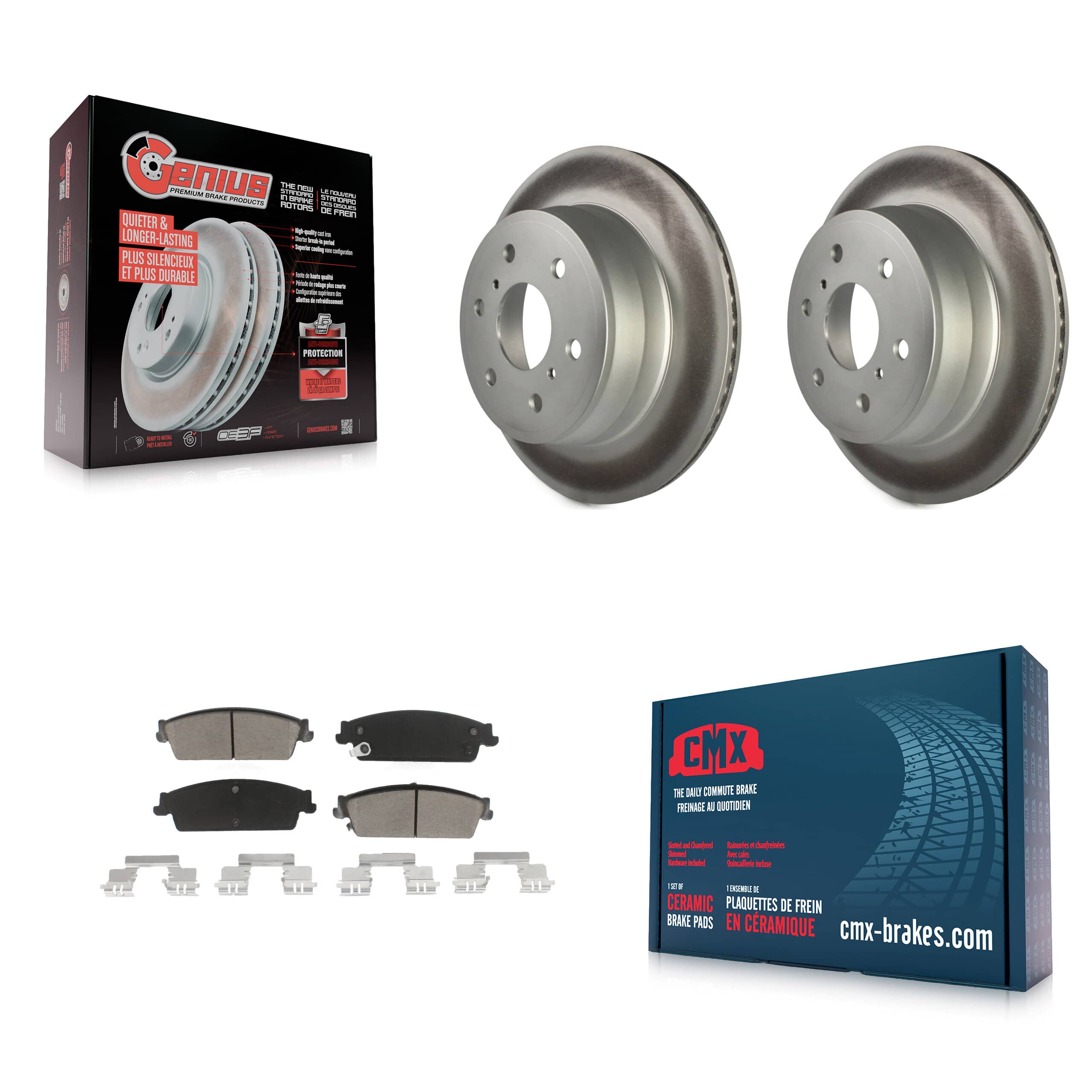 Transit Auto - KGC-101666 - Rear Disc Brake Kits