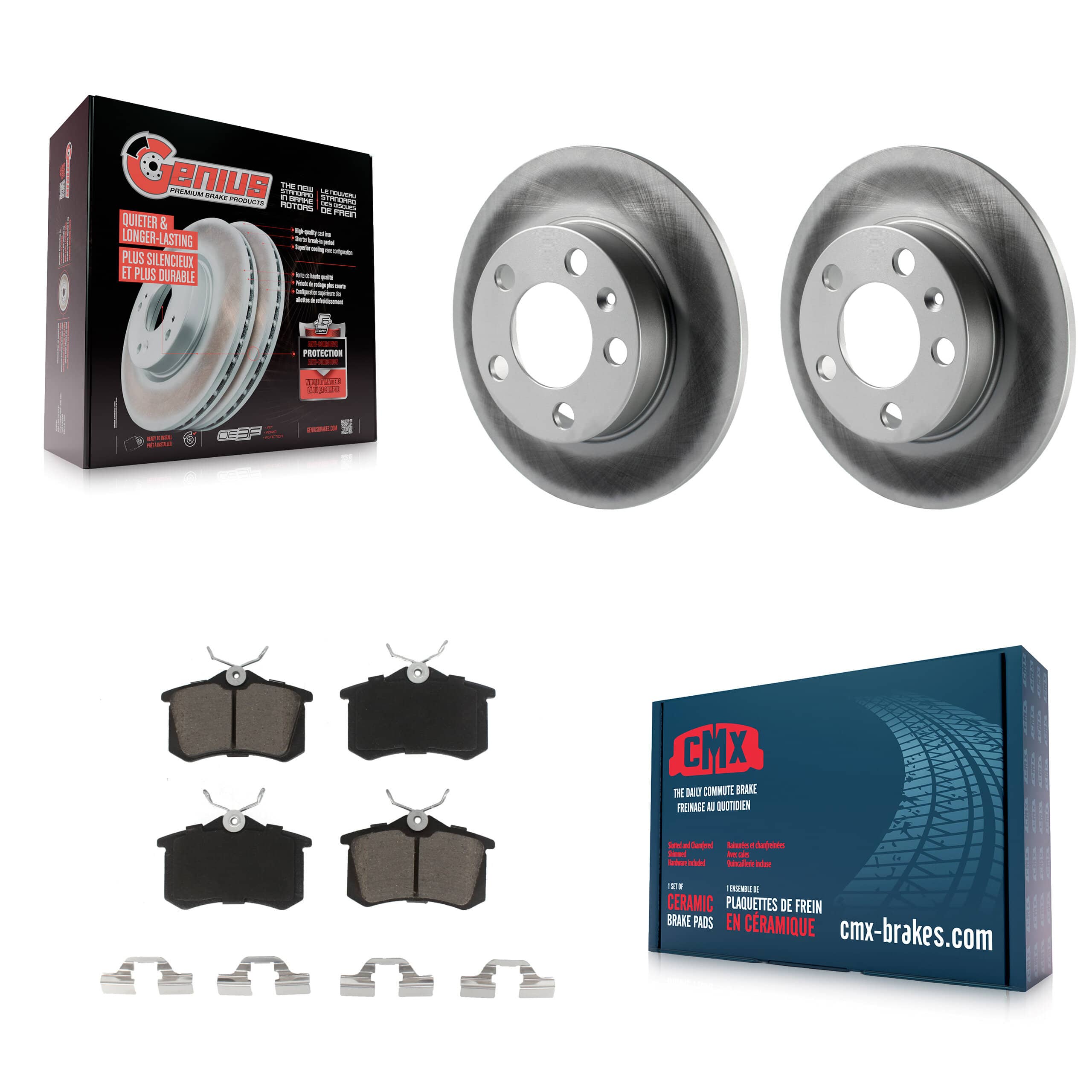 Transit Auto - KGC-101668 - Rear Disc Brake Kits