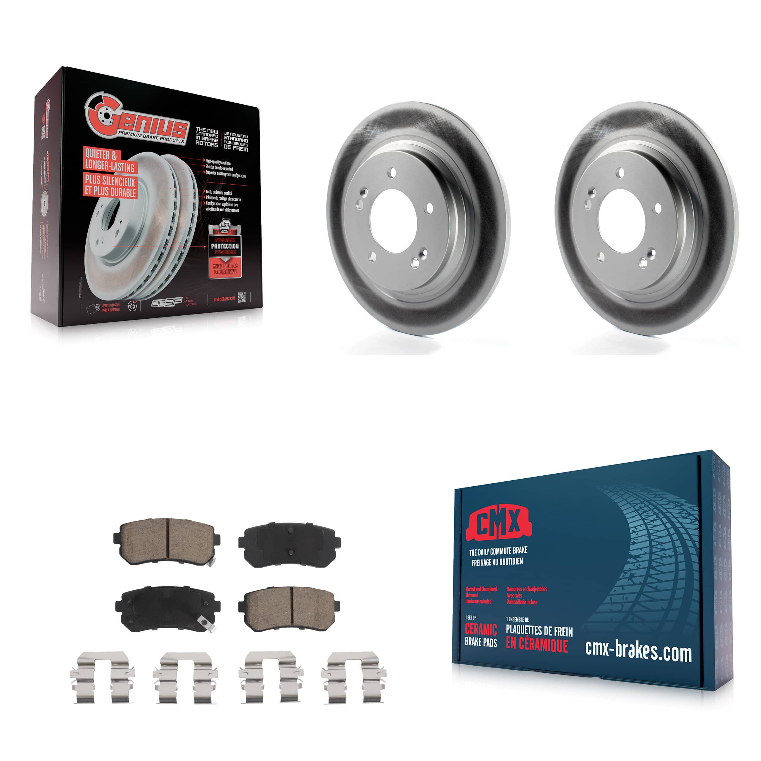 Transit Auto - KGC-101731 - Rear Disc Brake Kits