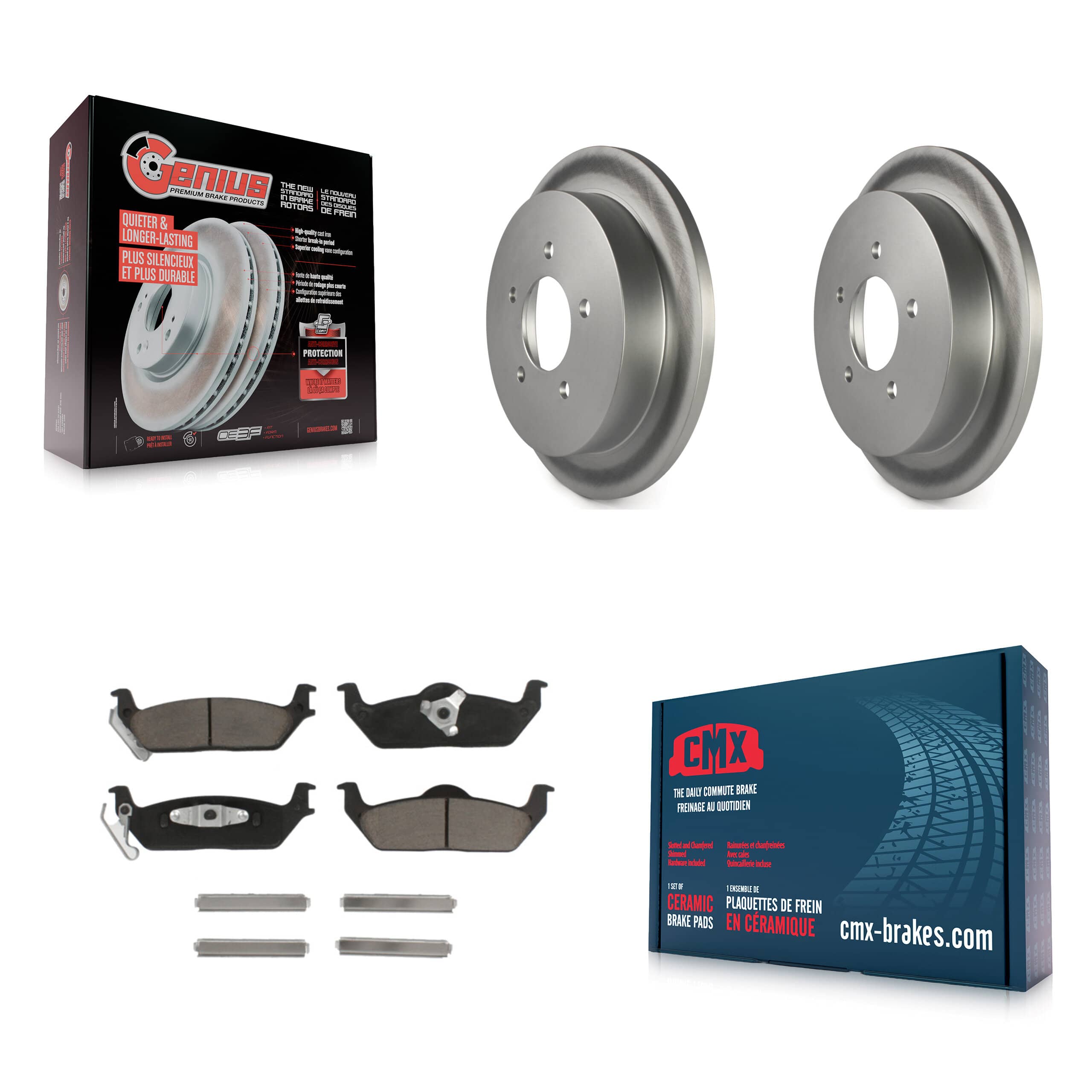 Transit Auto - KGC-101738 - Rear Disc Brake Kits