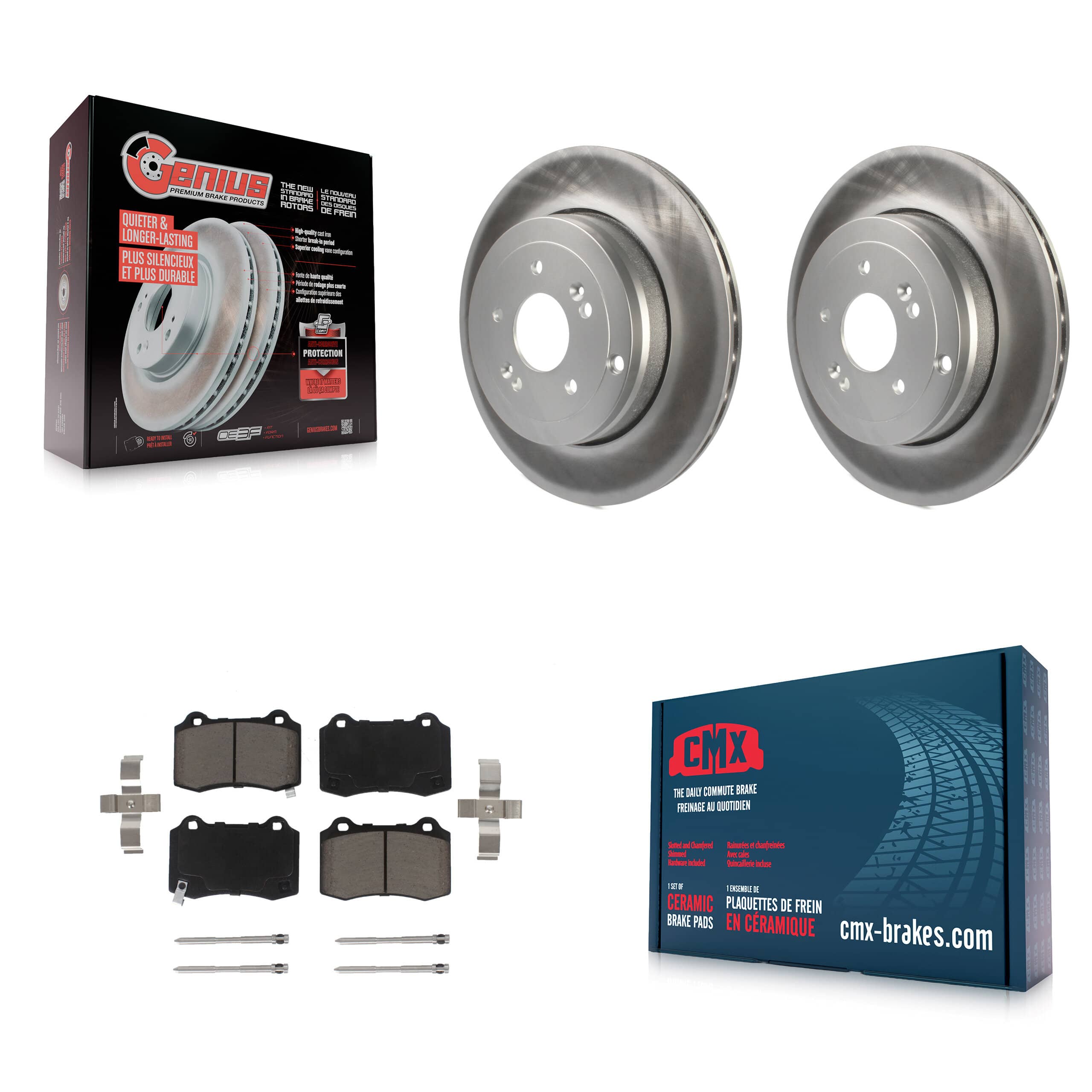 Transit Auto - KGC-101743 - Rear Disc Brake Kits