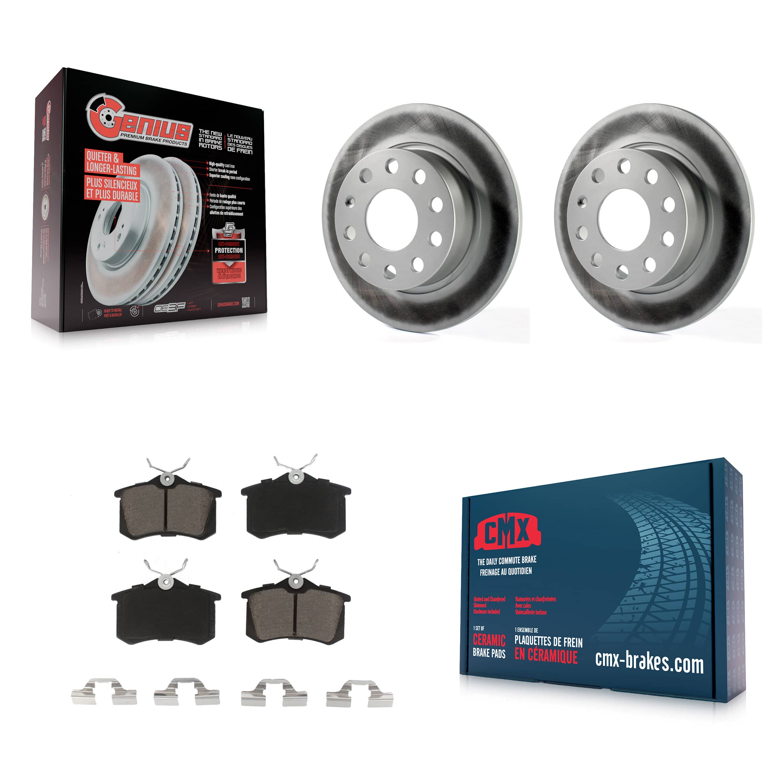 Transit Auto - KGC-101747 - Rear Disc Brake Kits