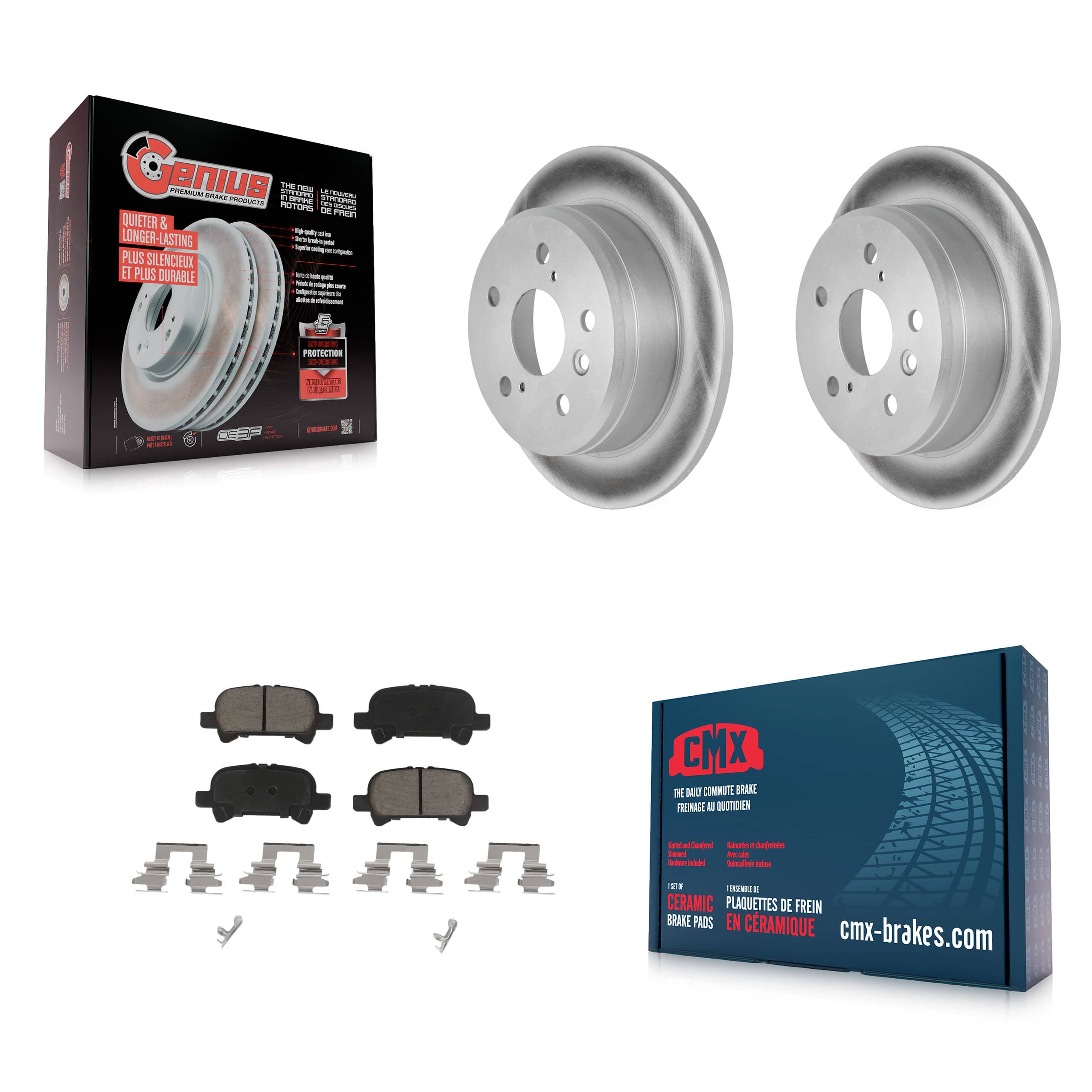 Transit Auto - KGC-101772 - Rear Disc Brake Kits