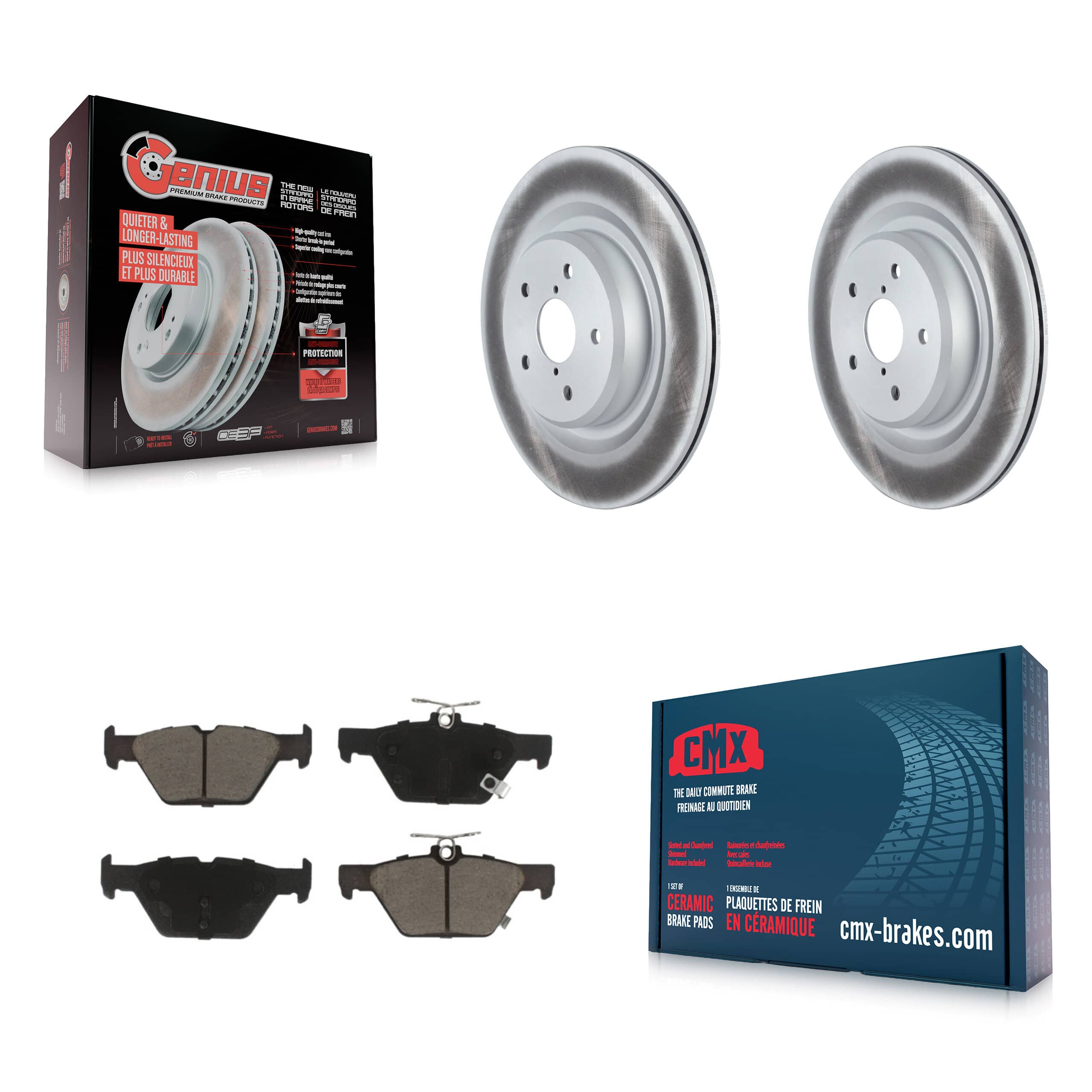 Transit Auto - KGC-101848 - Rear Disc Brake Kits