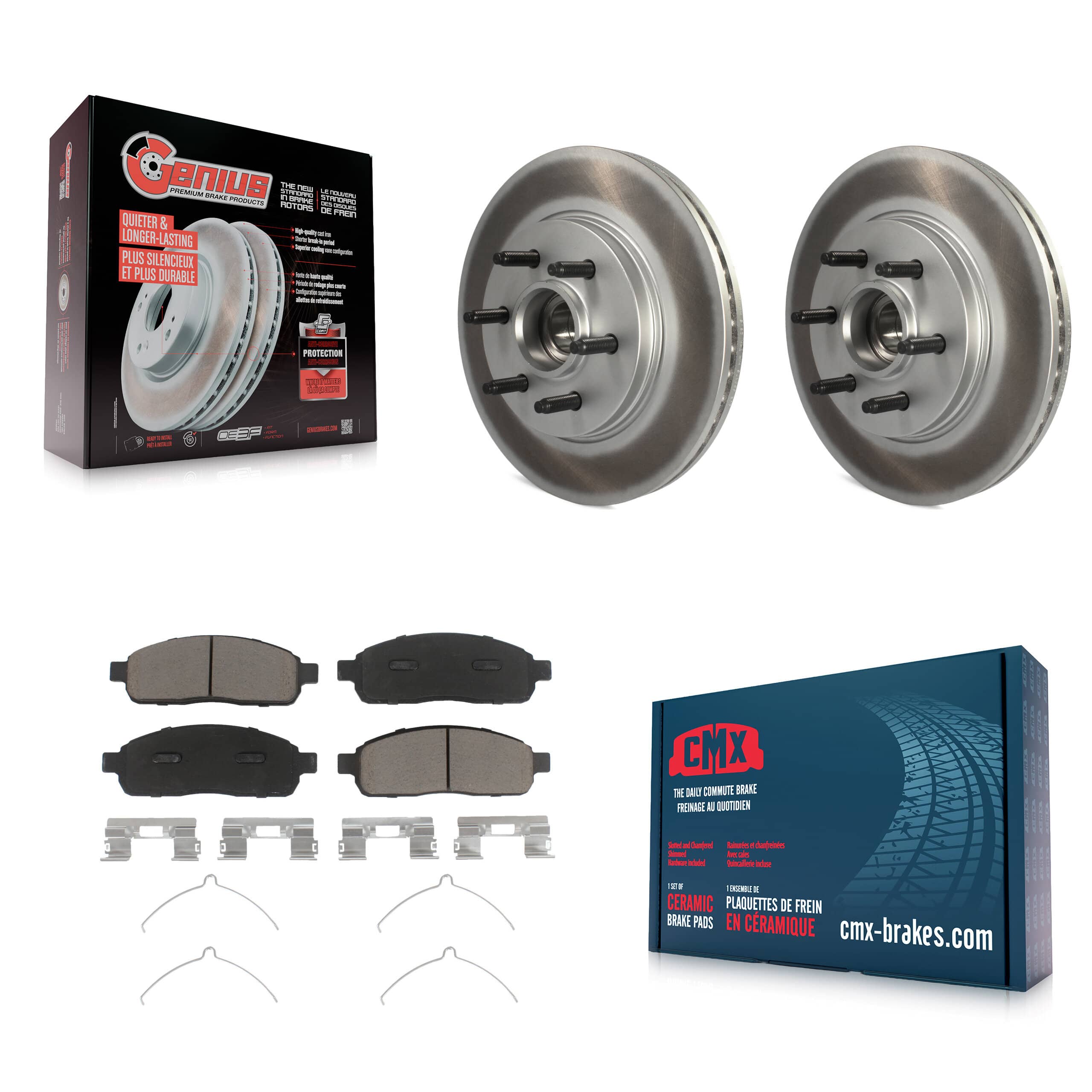 Transit Auto - KGC-102044 - Front Disc Brake Kits