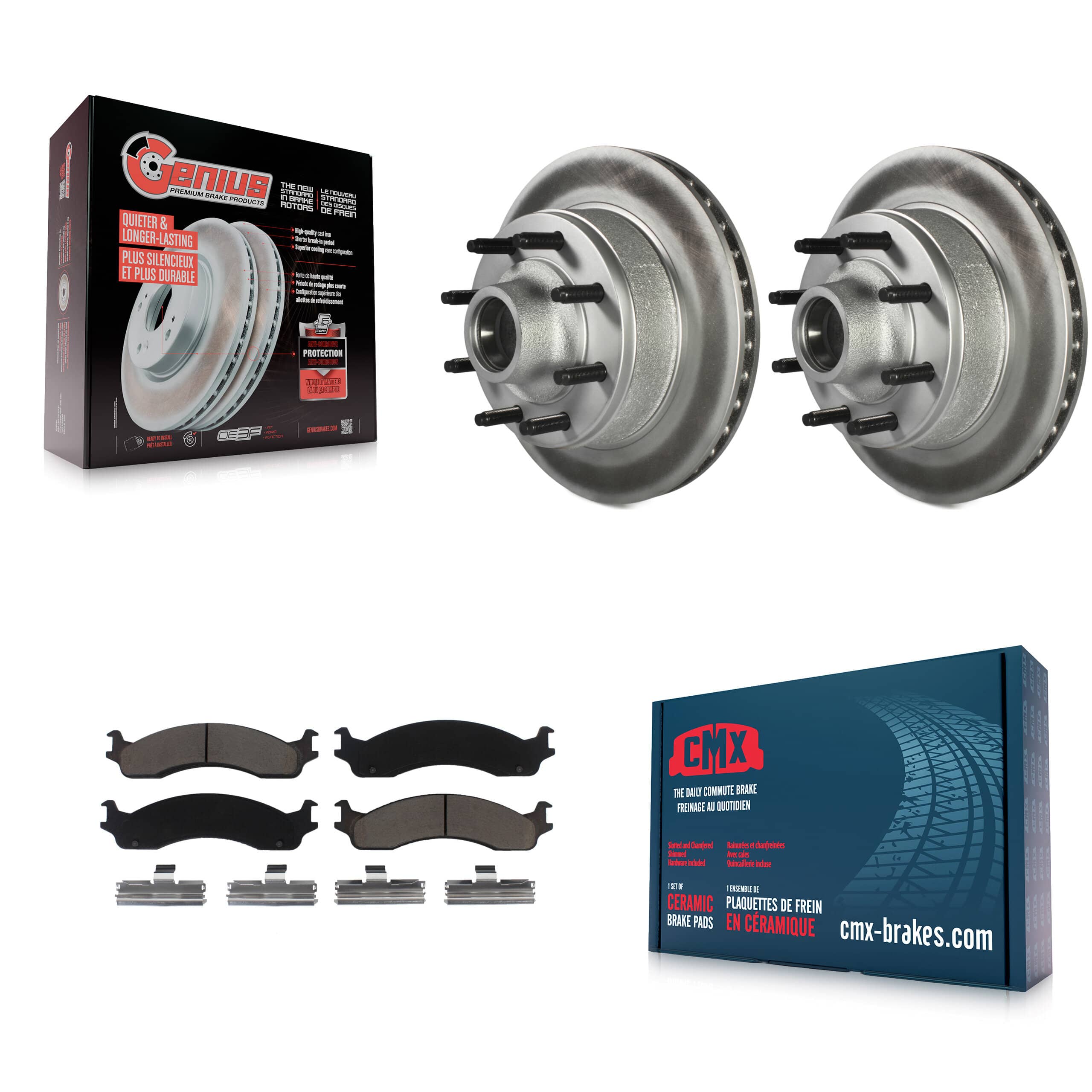 Transit Auto - KGC-102045 - Front Disc Brake Kits