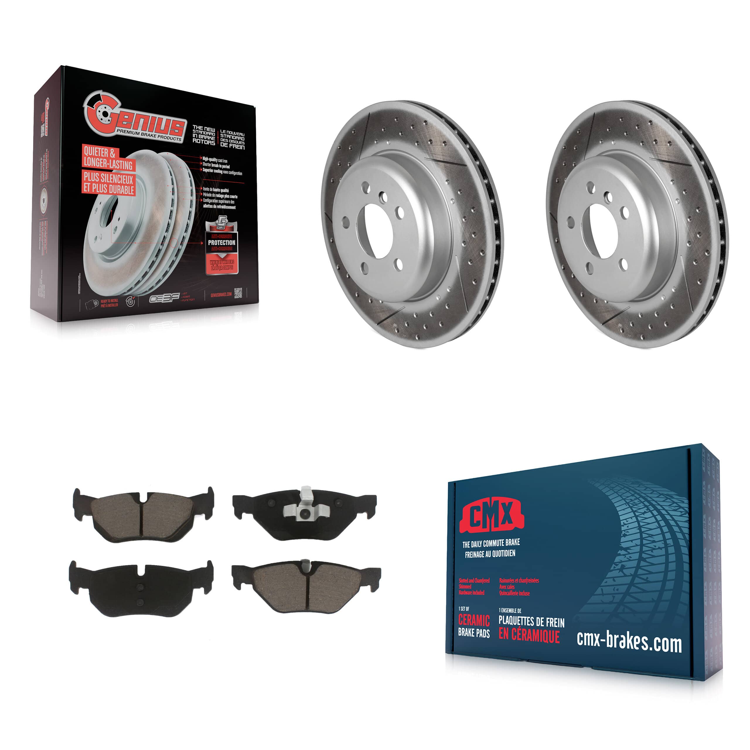 Transit Auto - KGC-102177 - Rear Disc Brake Kits