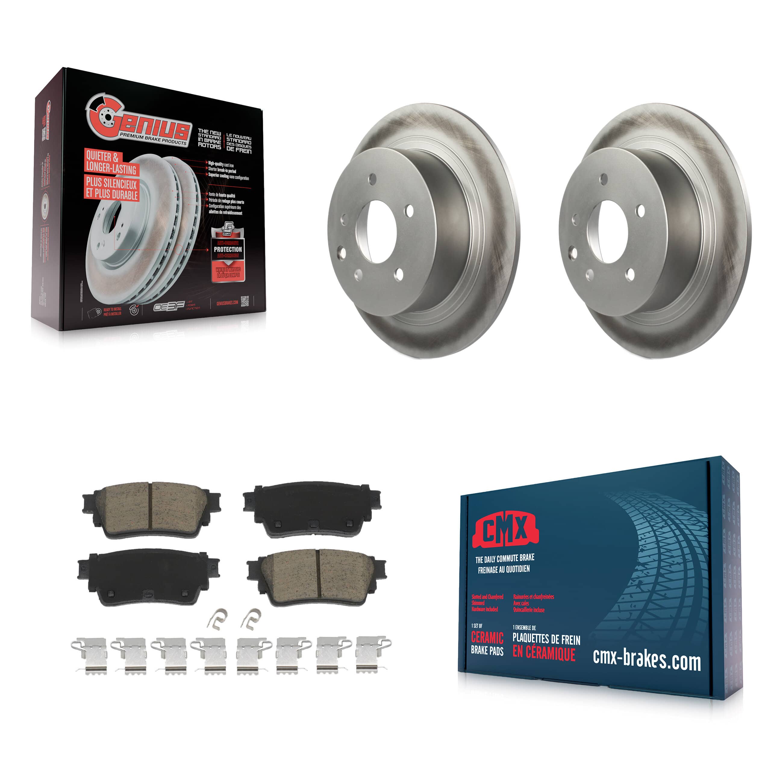 Transit Auto - KGC-102244 - Rear Disc Brake Kits